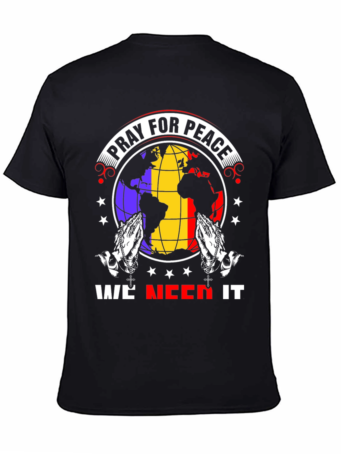 Pray for Peace Graphic T-Shirt