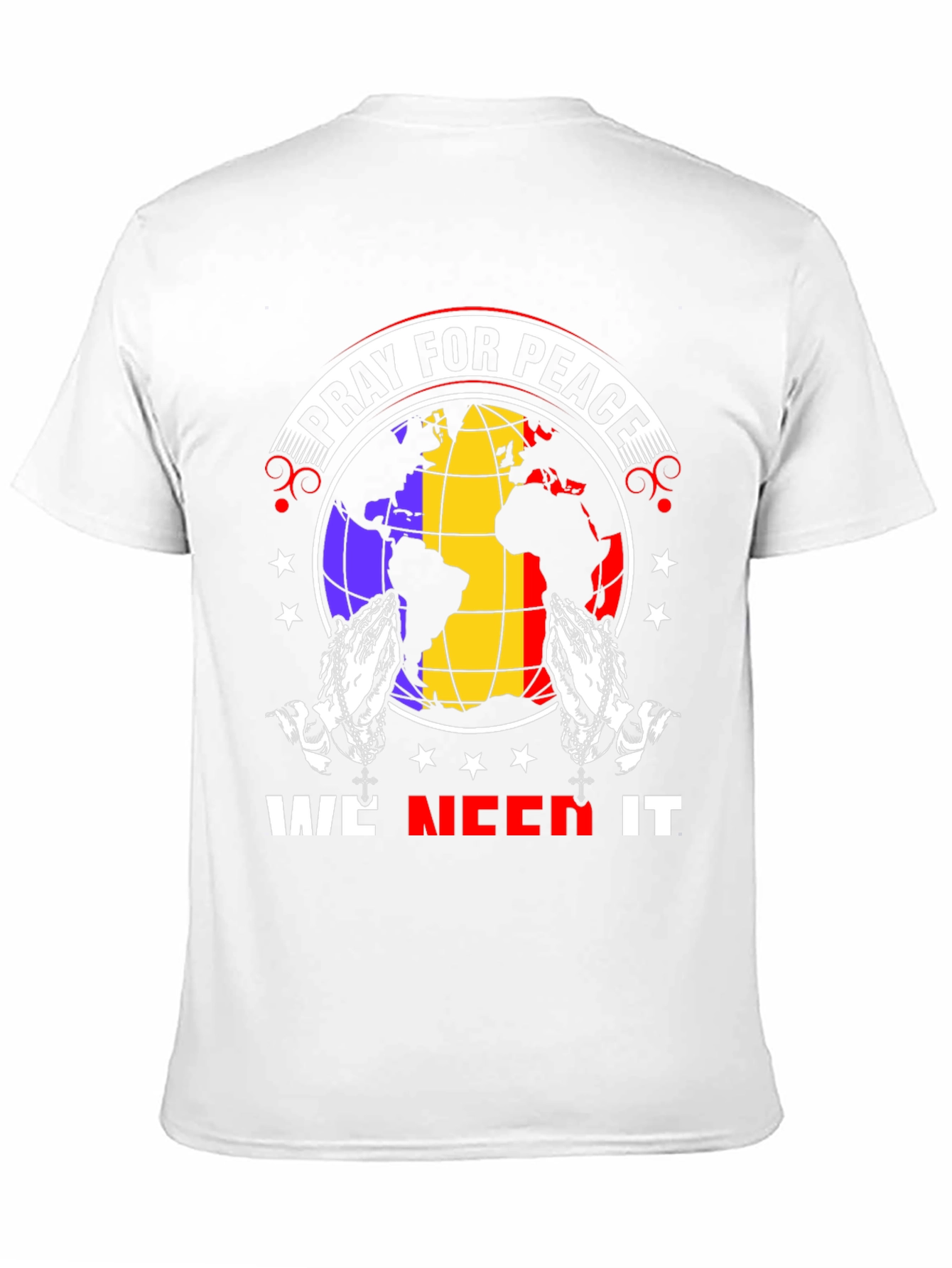 Pray for Peace Graphic T-Shirt