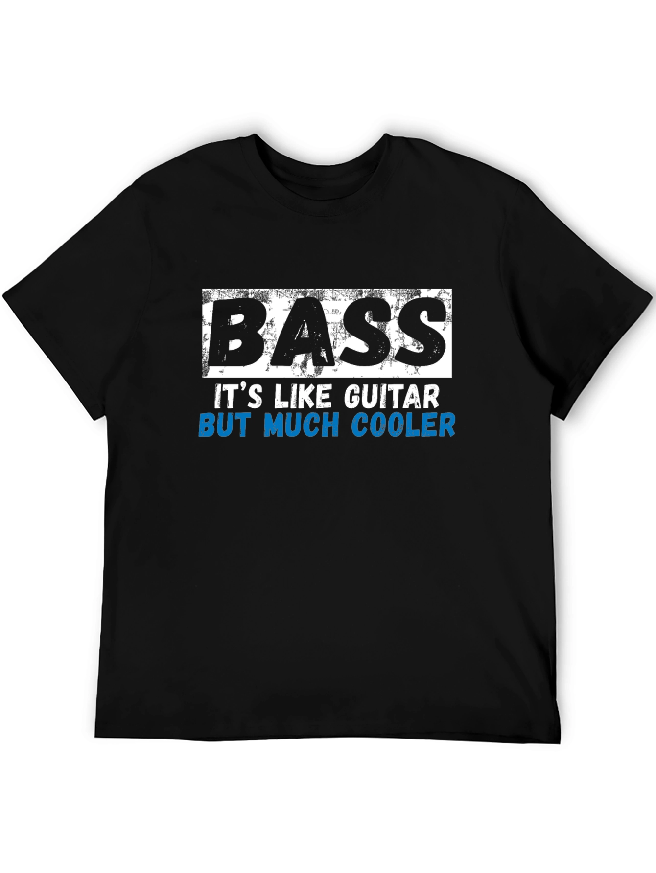Bass is Cooler T-Shirt Musician Tee Funny Band Shirt