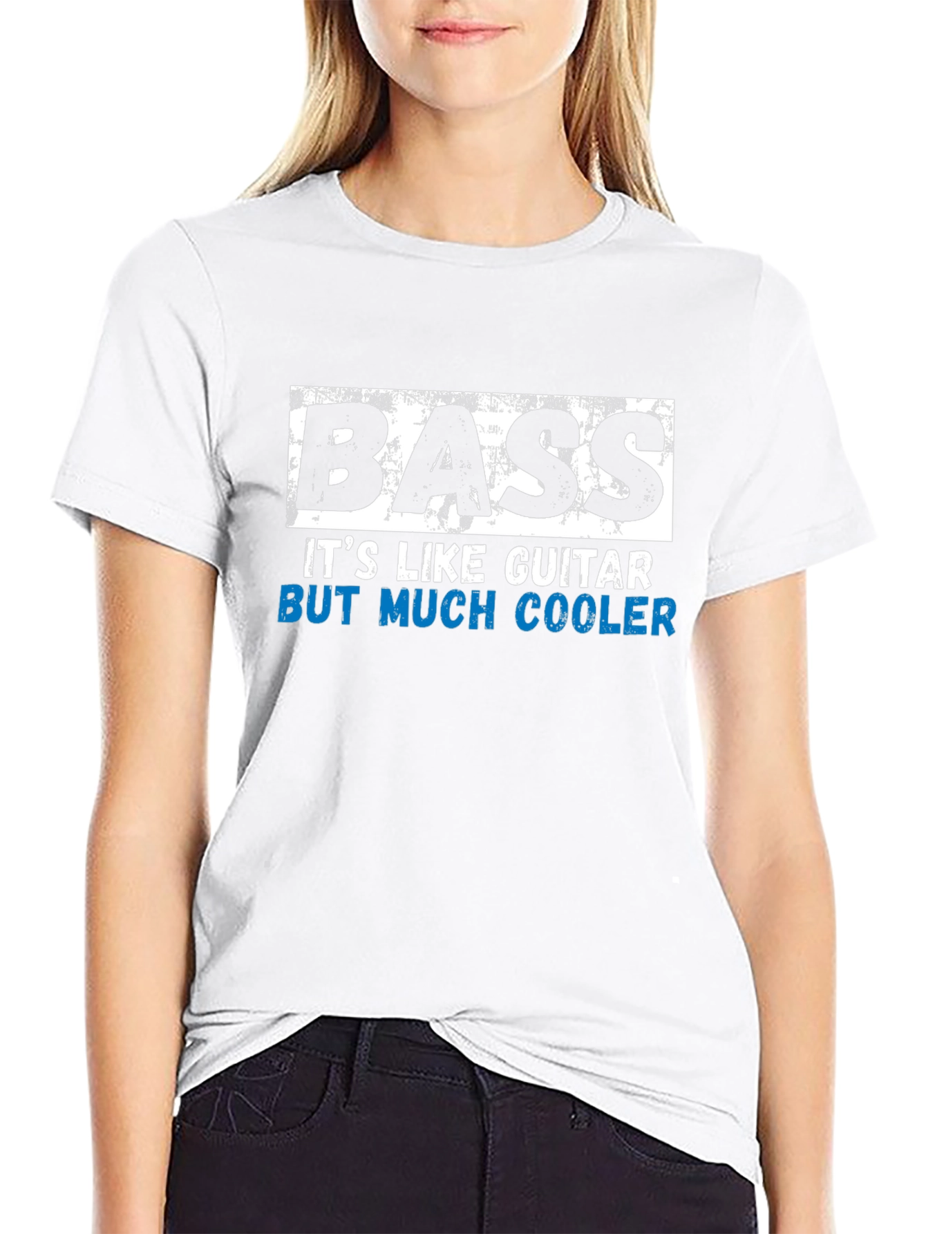 Bass is Cooler T-Shirt Musician Tee Funny Band Shirt