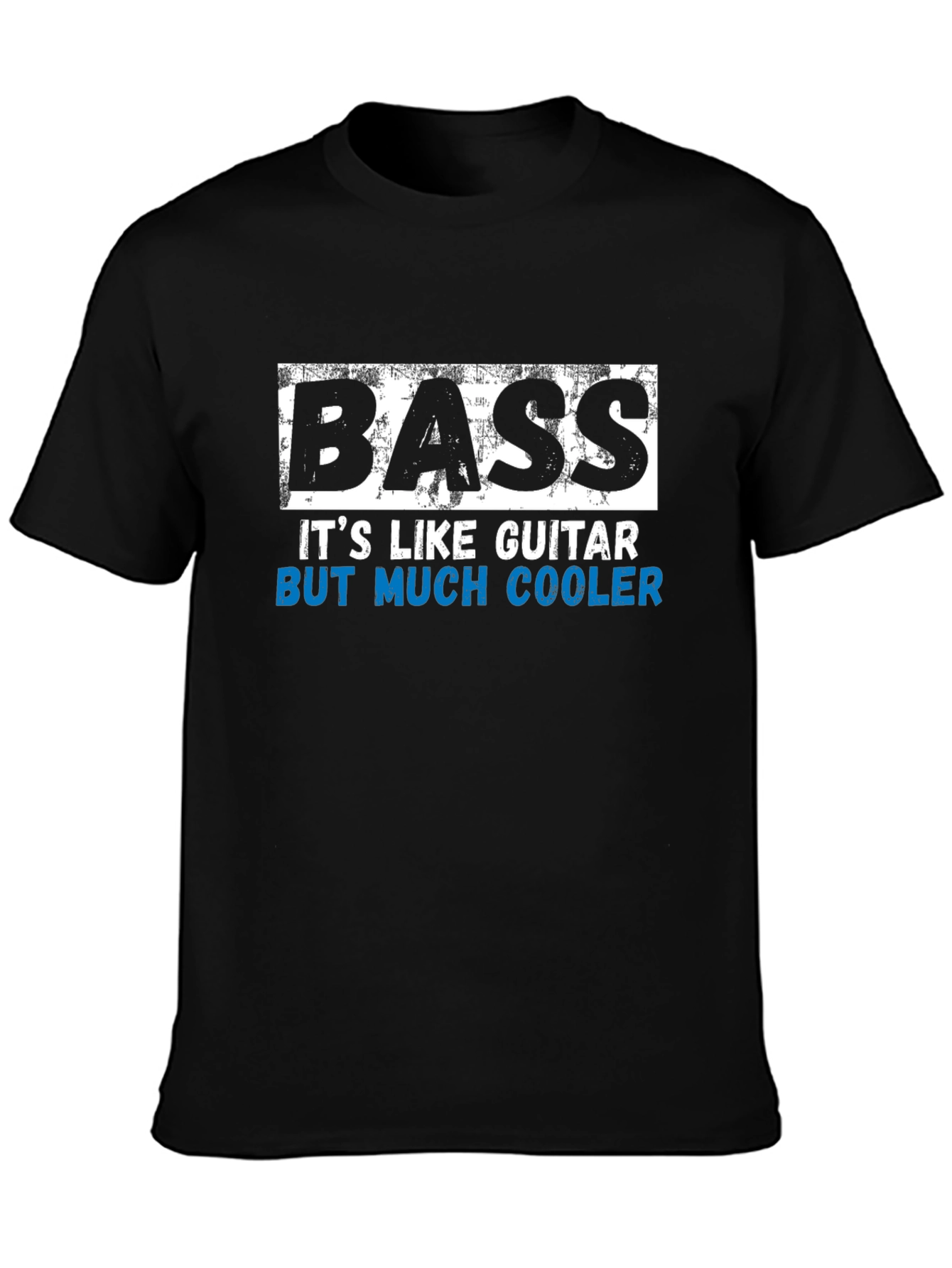 Bass is Cooler T-Shirt Musician Tee Funny Band Shirt