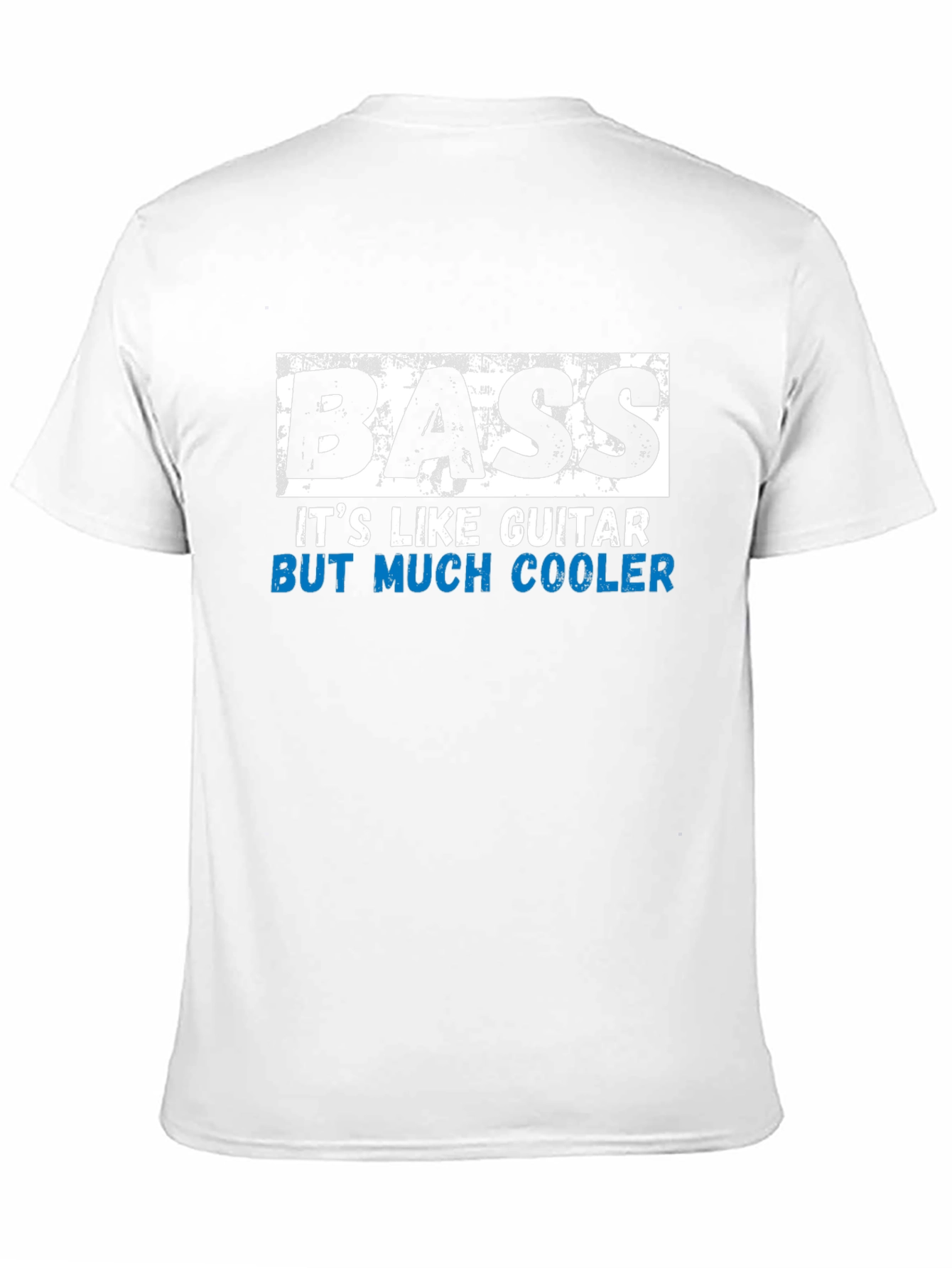 Bass is Cooler T-Shirt Musician Tee Funny Band Shirt