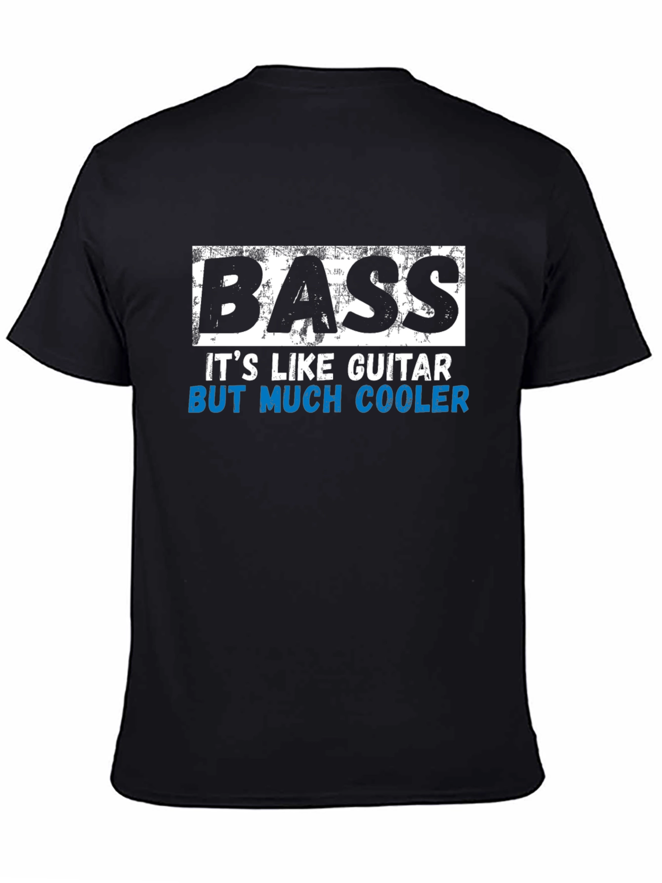 Bass is Cooler T-Shirt Musician Tee Funny Band Shirt