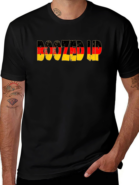 Boozed Up Germany Flag Graphic Tee