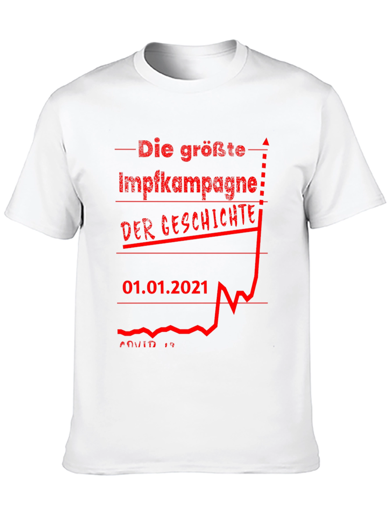 Unique Graphic T-Shirt - Die grösste Impfkampagne