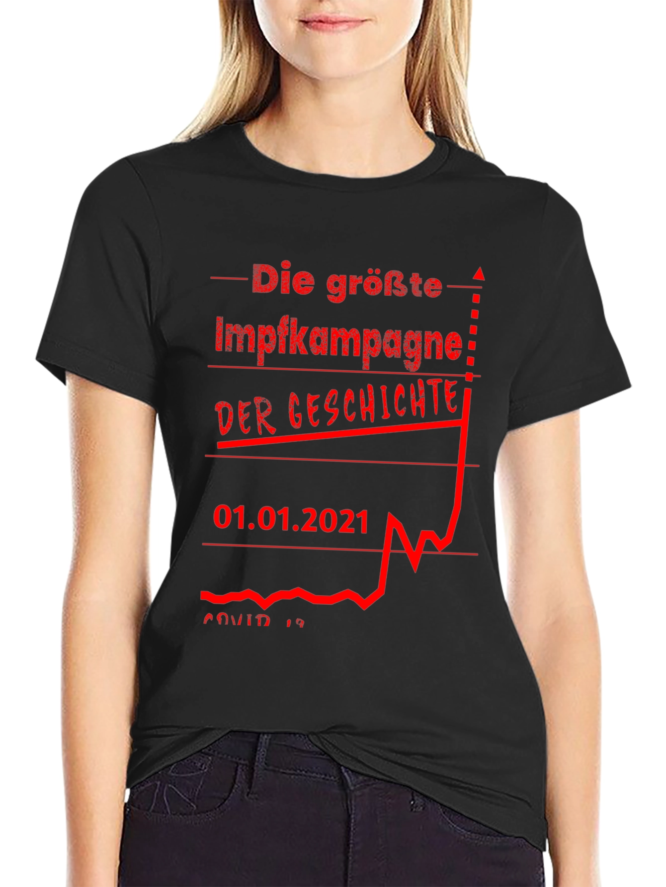 Unique Graphic T-Shirt - Die grösste Impfkampagne