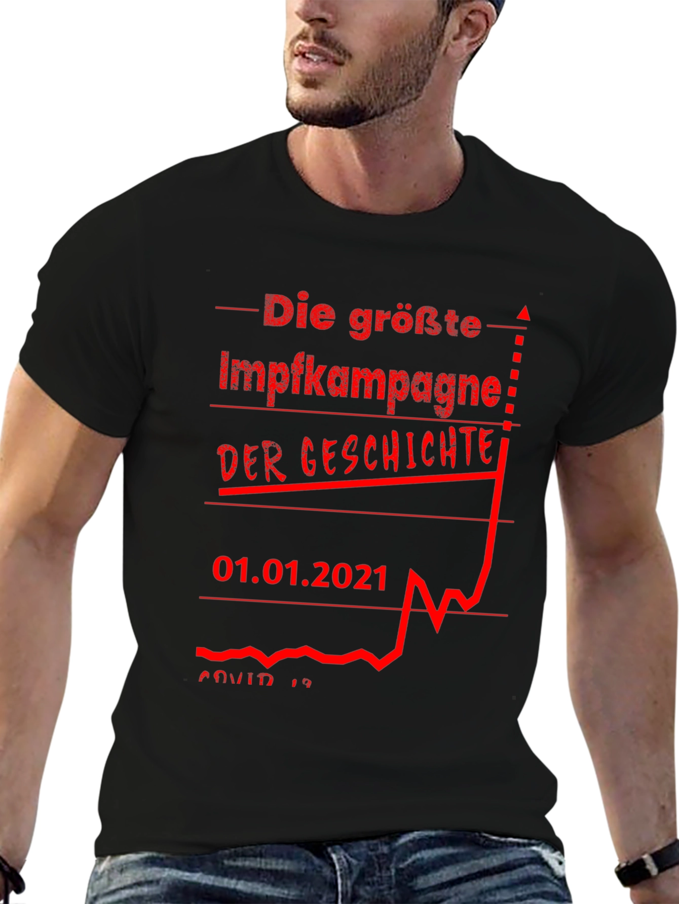 Unique Graphic T-Shirt - Die grösste Impfkampagne