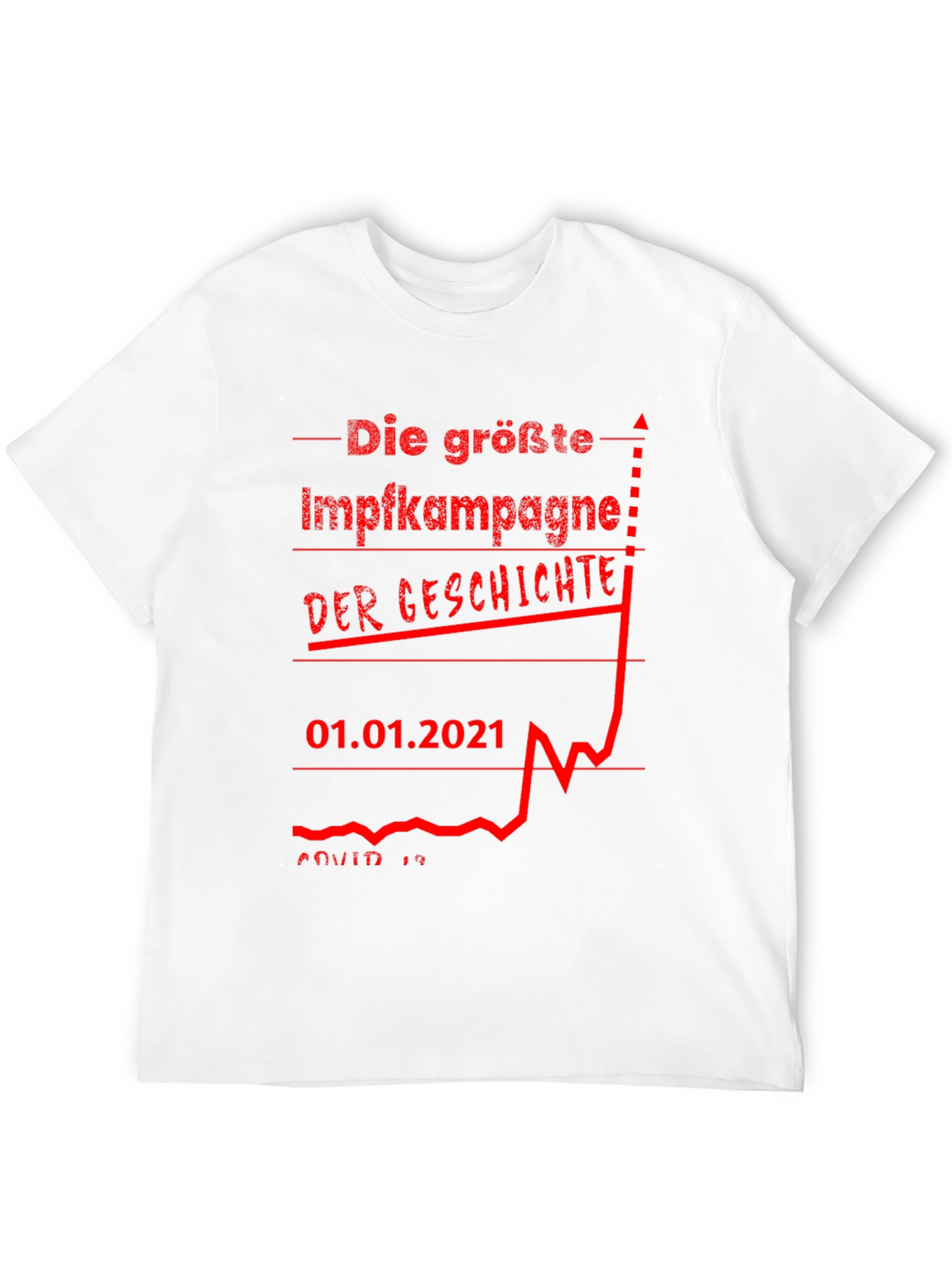 Unique Graphic T-Shirt - Die grösste Impfkampagne