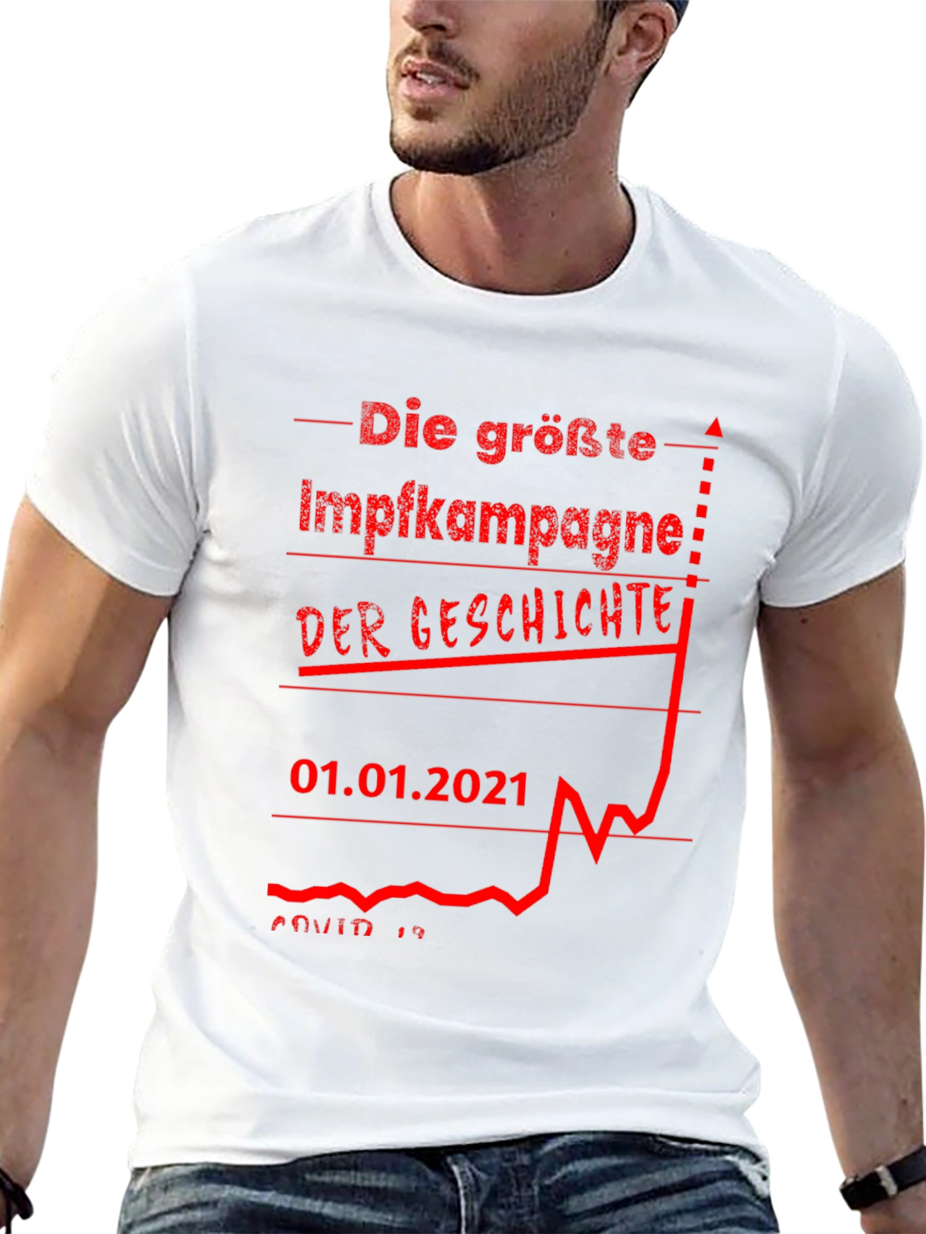 Unique Graphic T-Shirt - Die grösste Impfkampagne