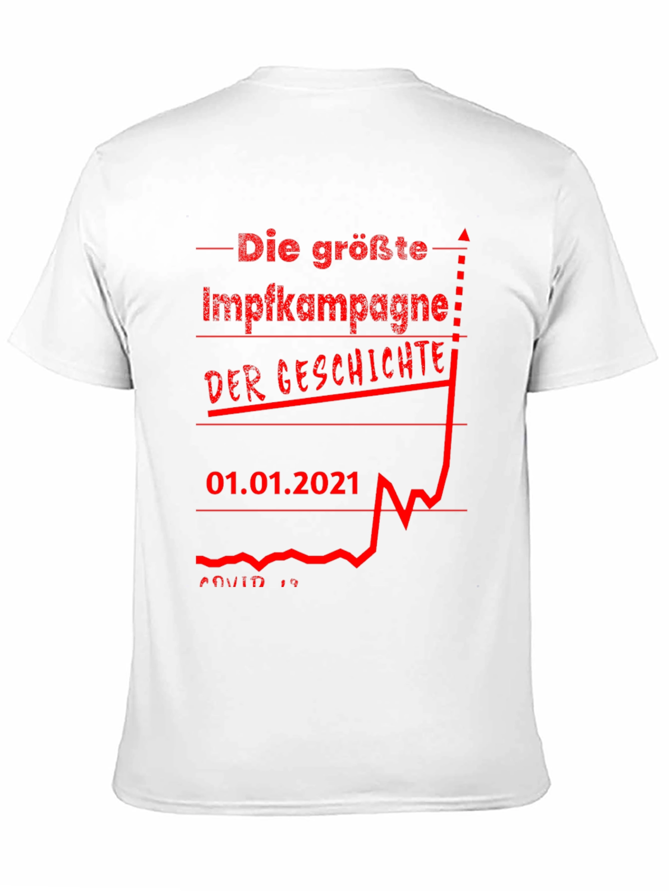 Unique Graphic T-Shirt - Die grösste Impfkampagne