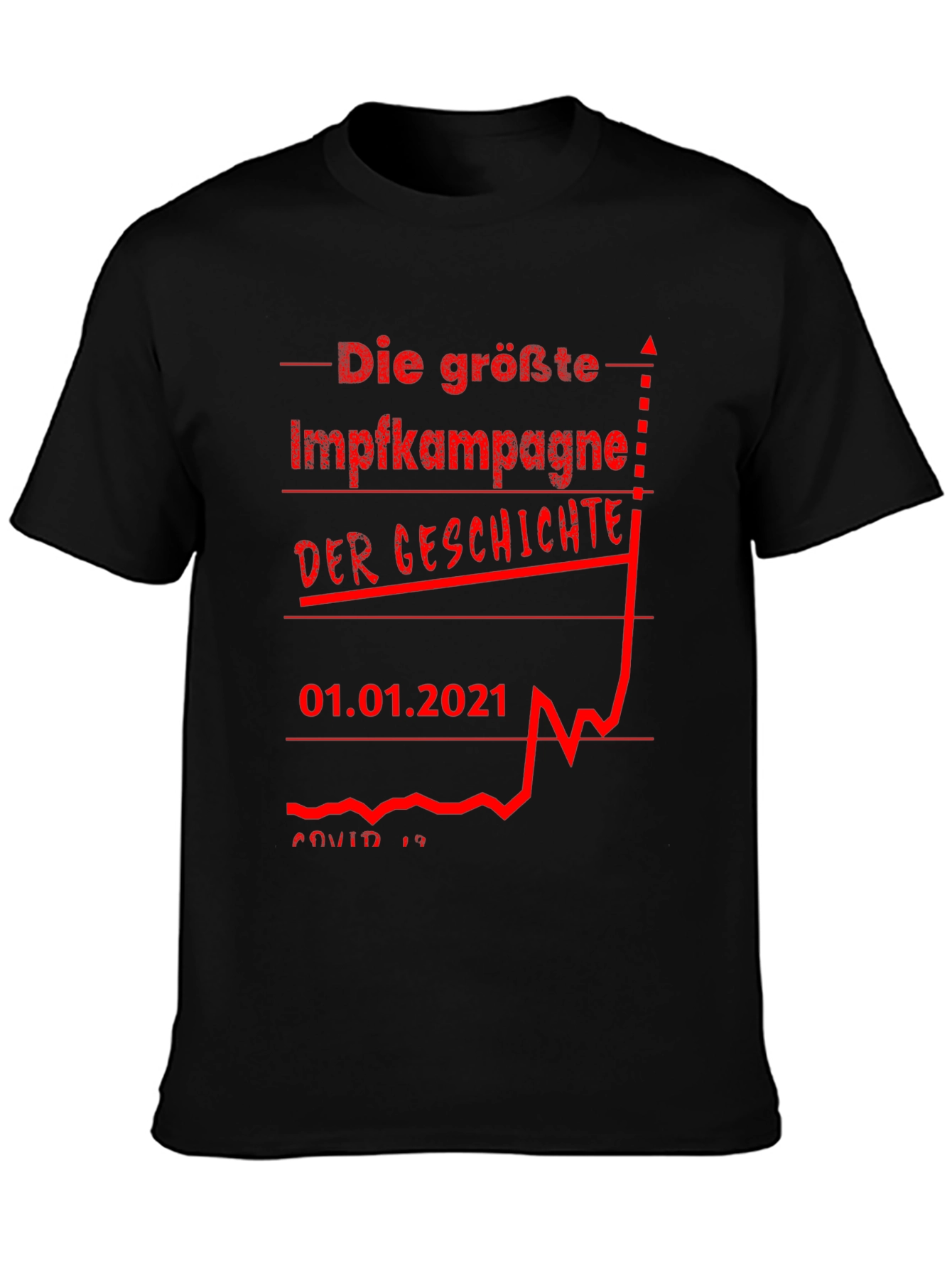Unique Graphic T-Shirt - Die grösste Impfkampagne