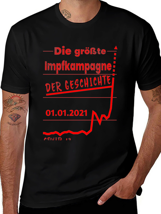 Unique Graphic T-Shirt - Die grösste Impfkampagne