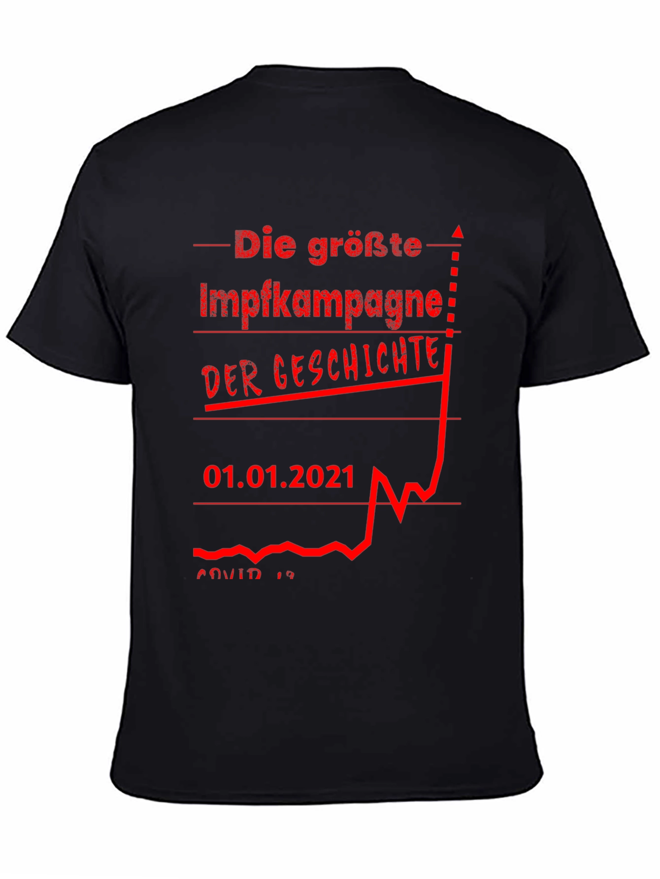Unique Graphic T-Shirt - Die grösste Impfkampagne