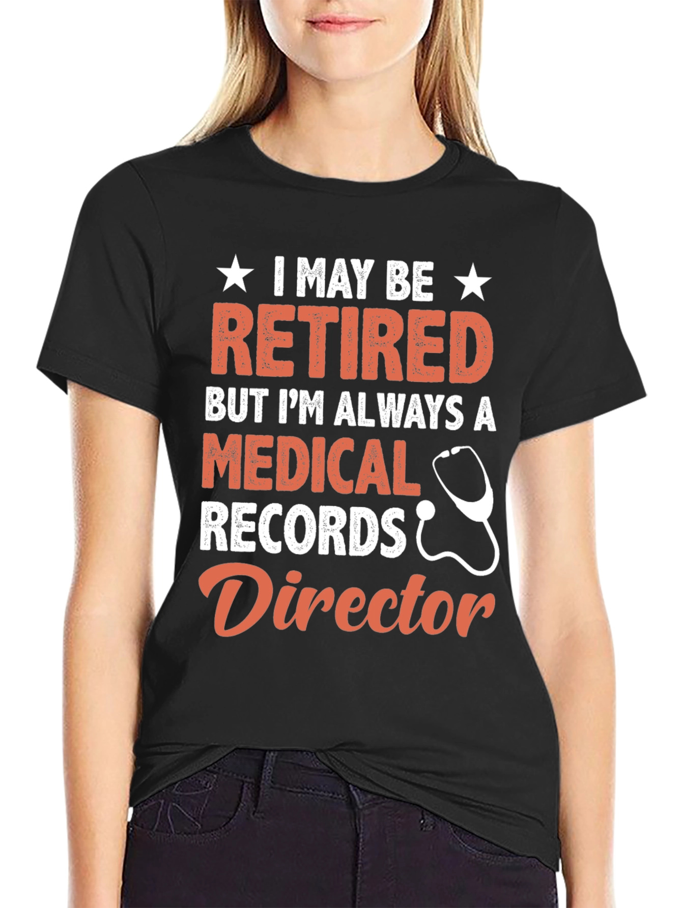 Retired Medical Records Director T-Shirt