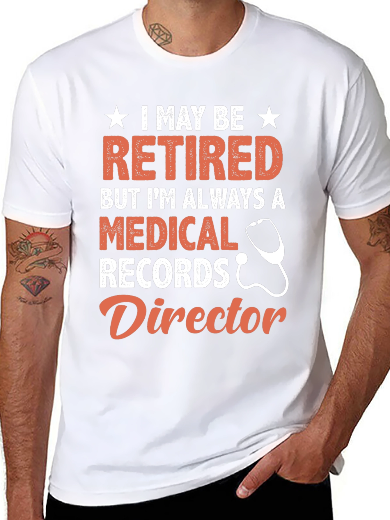 Retired Medical Records Director T-Shirt