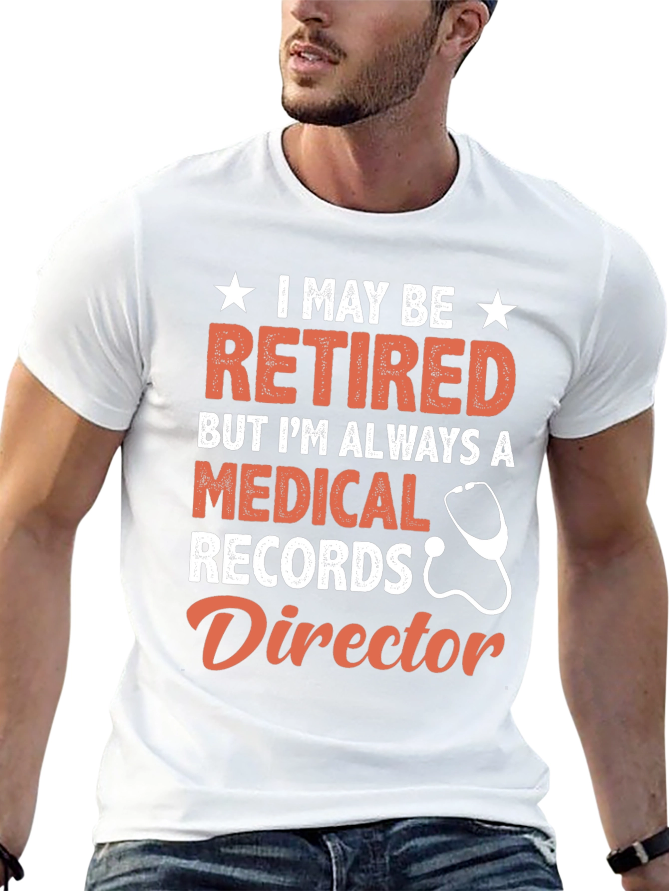Retired Medical Records Director T-Shirt