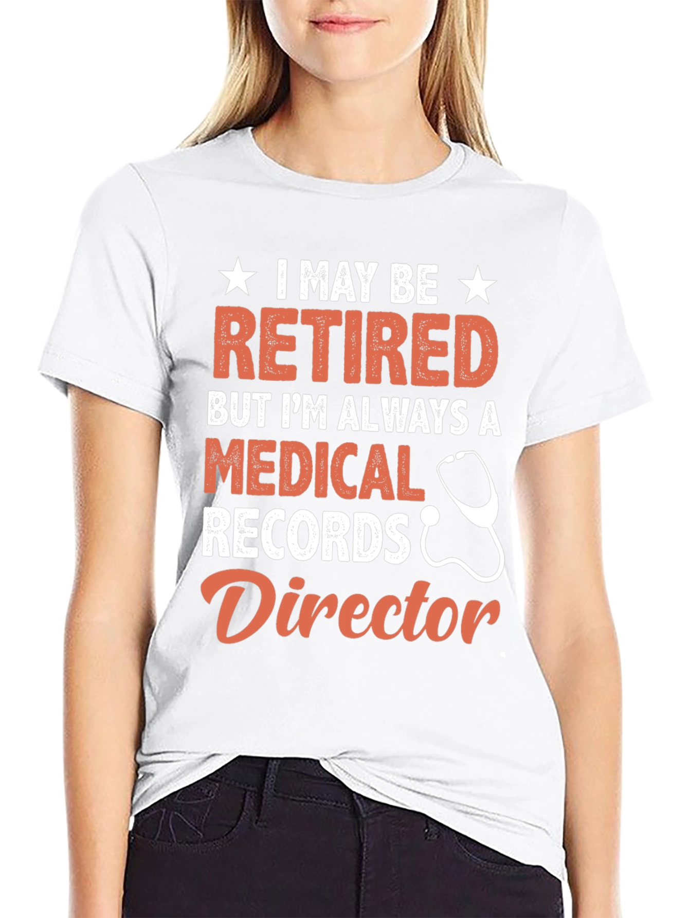 Retired Medical Records Director T-Shirt