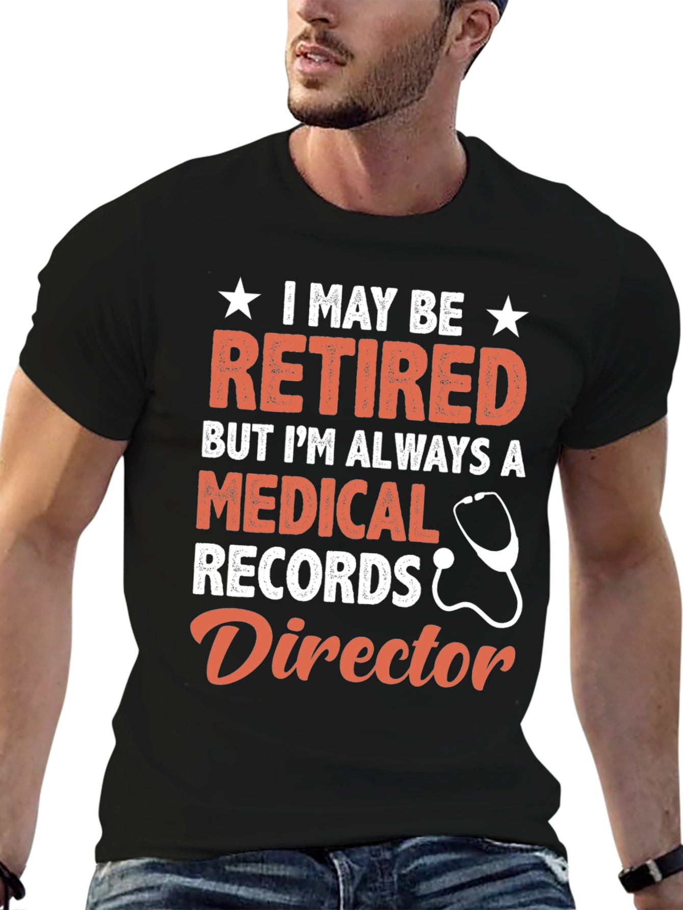 Retired Medical Records Director T-Shirt