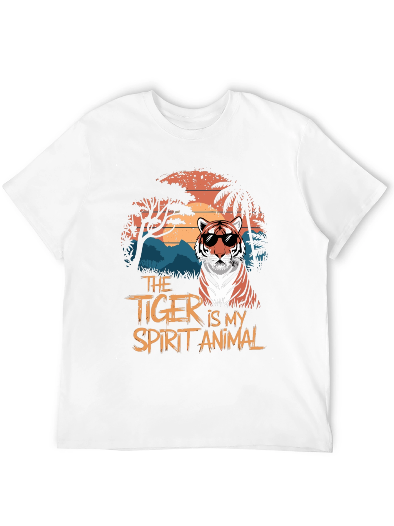 Tiger Spirit Animal Graphic T-Shirt