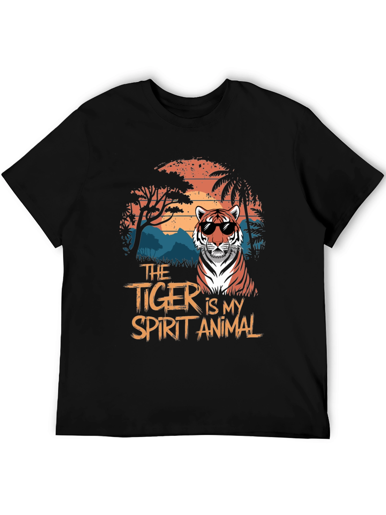 Tiger Spirit Animal Graphic T-Shirt