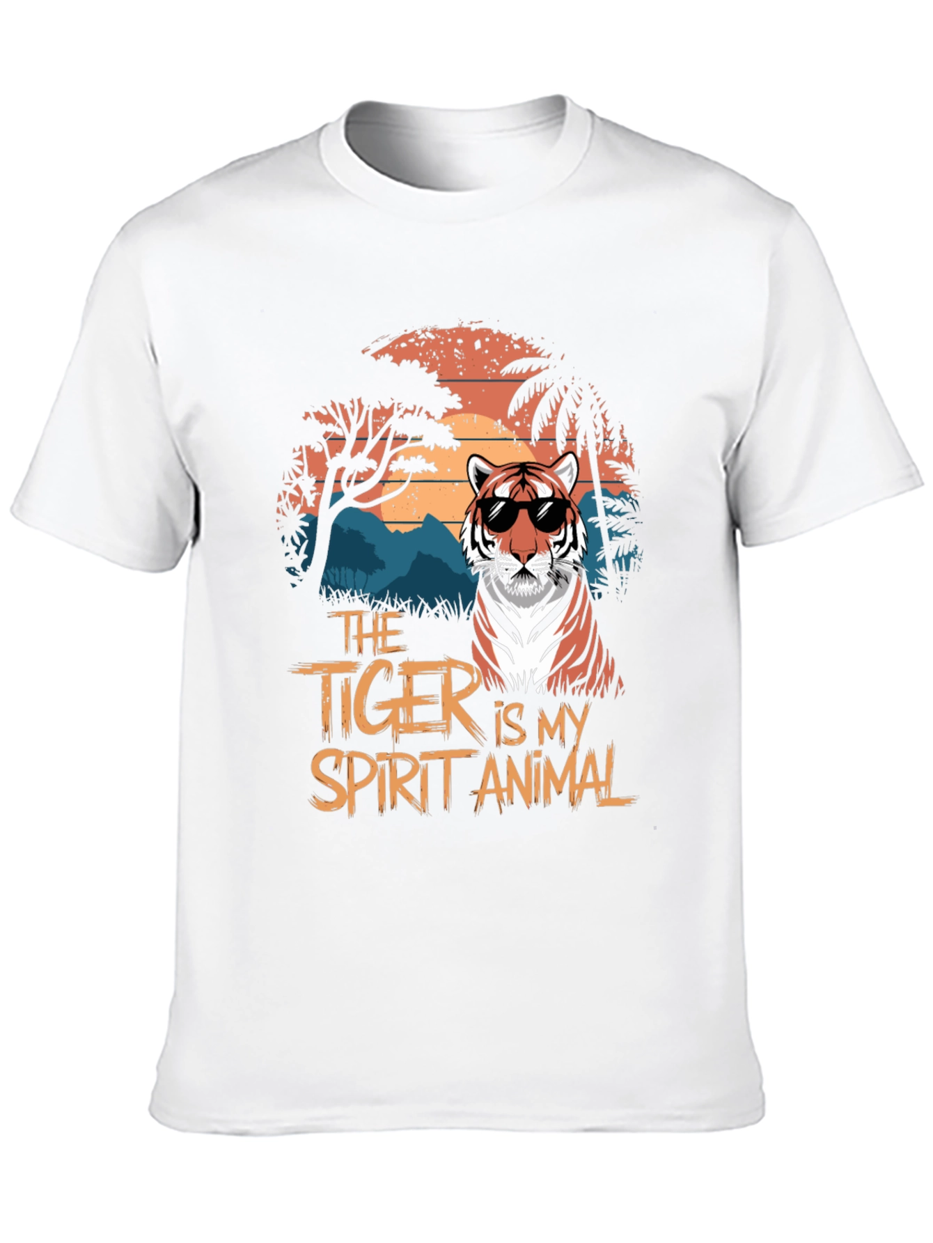 Tiger Spirit Animal Graphic T-Shirt