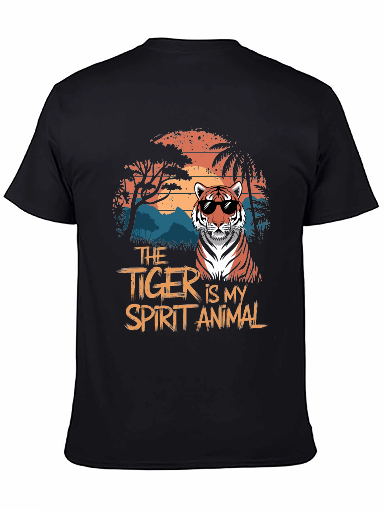 Tiger Spirit Animal Graphic T-Shirt