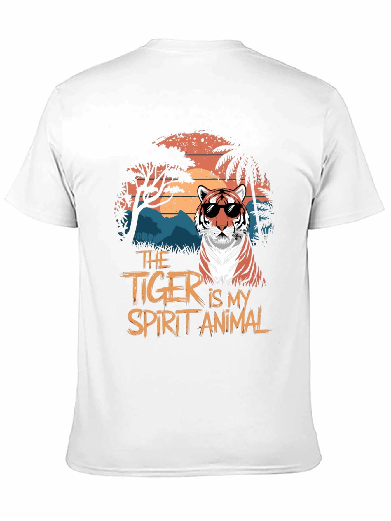 Tiger Spirit Animal Graphic T-Shirt