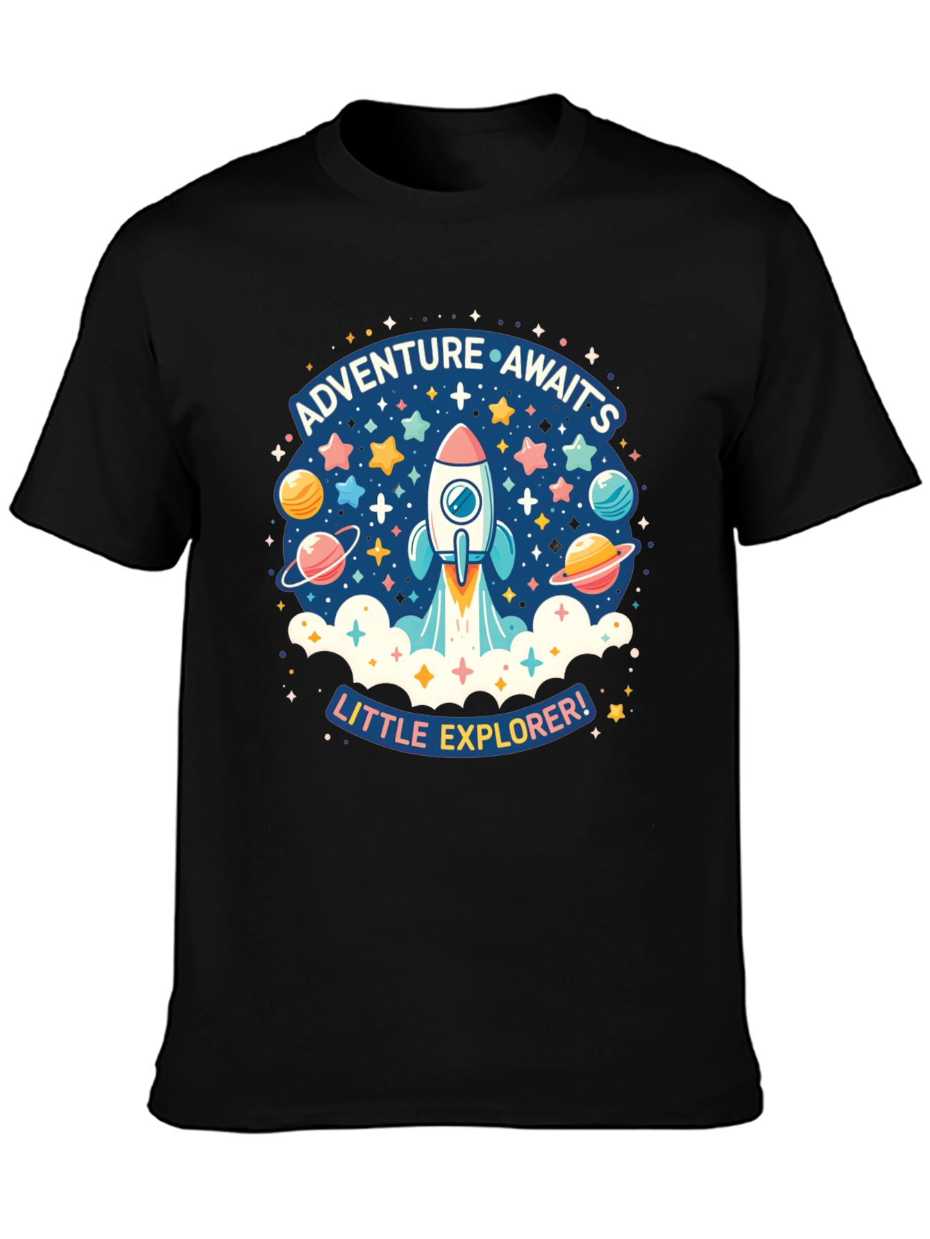 Adventure Awaits Little Explorer Kids T-Shirt