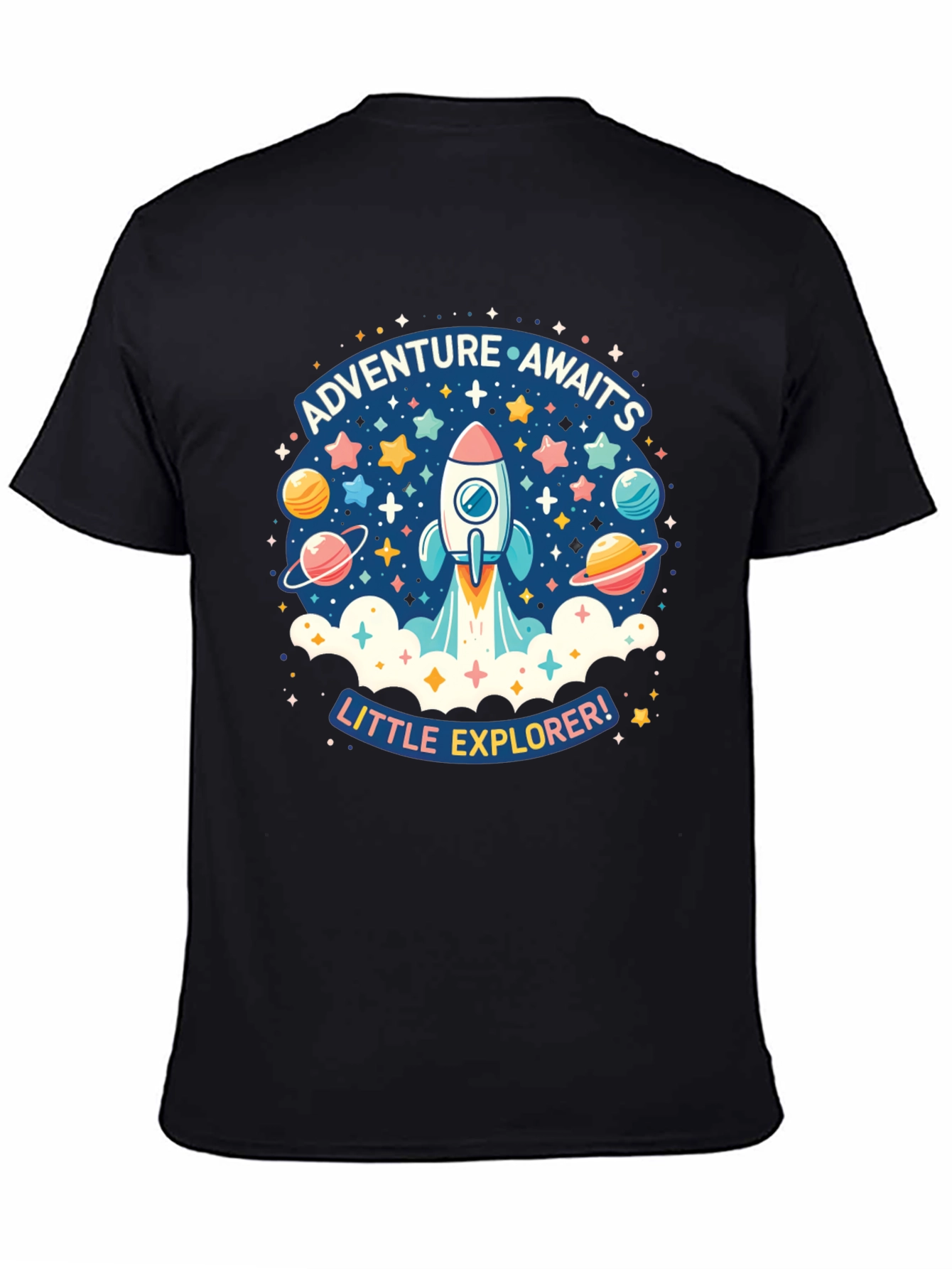 Adventure Awaits Little Explorer Kids T-Shirt