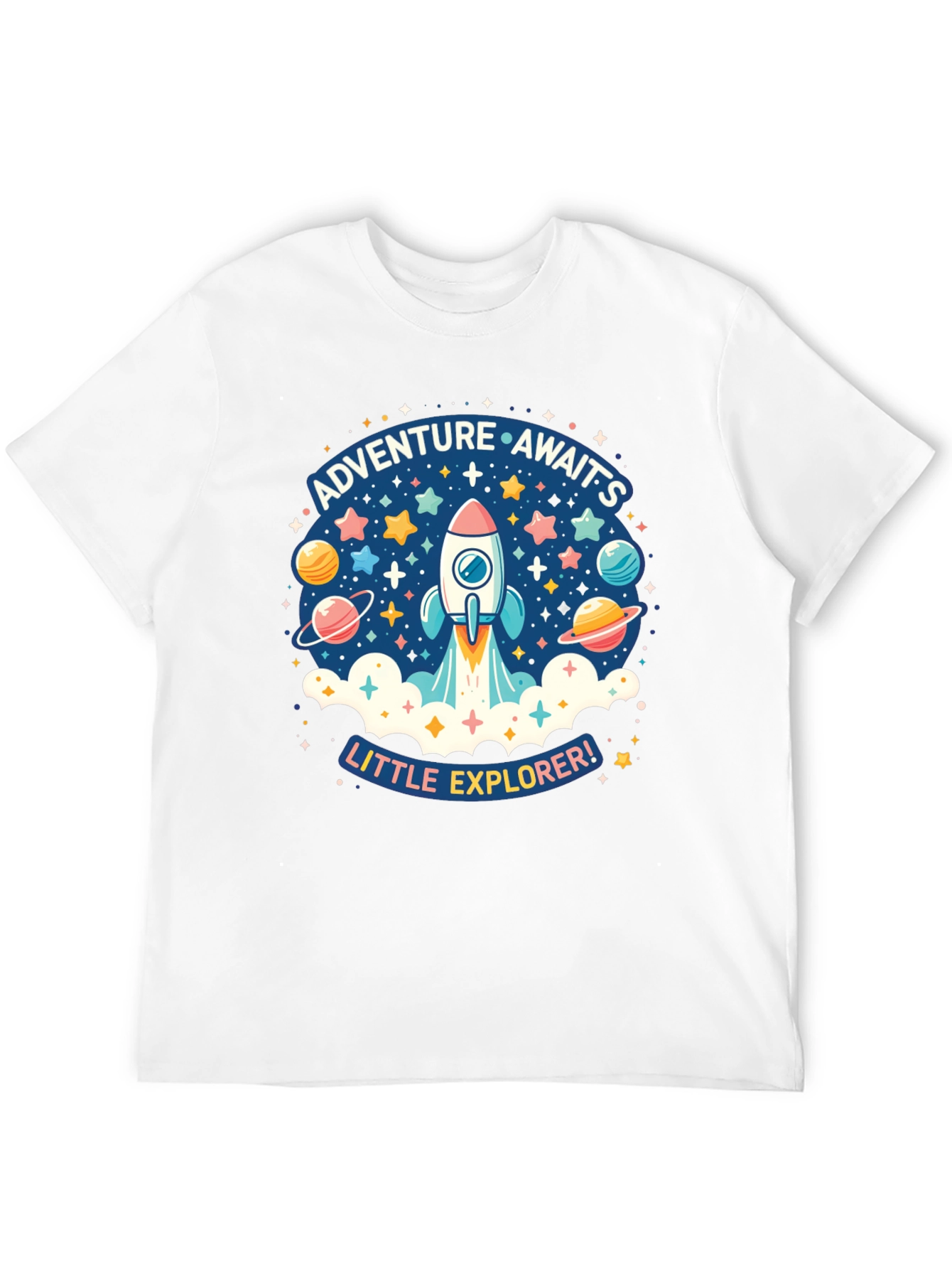 Adventure Awaits Little Explorer Kids T-Shirt