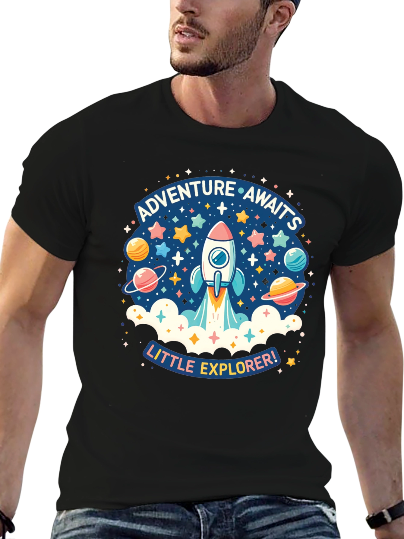 Adventure Awaits Little Explorer Kids T-Shirt