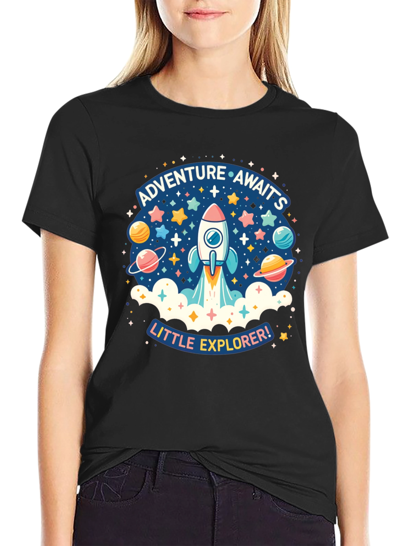 Adventure Awaits Little Explorer Kids T-Shirt