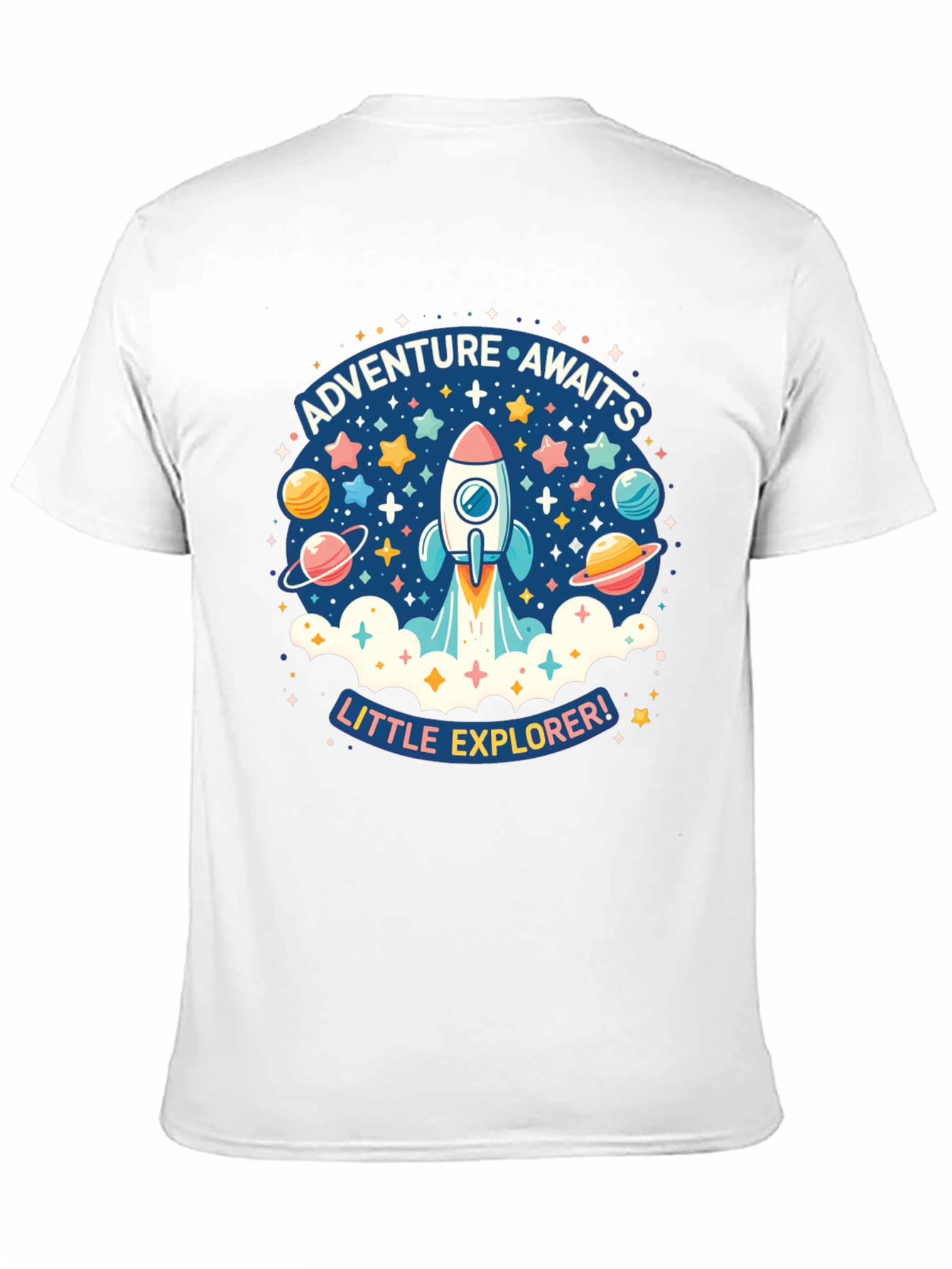 Adventure Awaits Little Explorer Kids T-Shirt