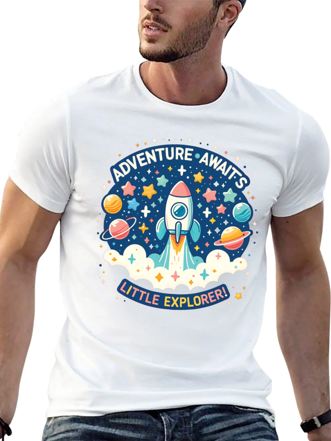 Adventure Awaits Little Explorer Kids T-Shirt