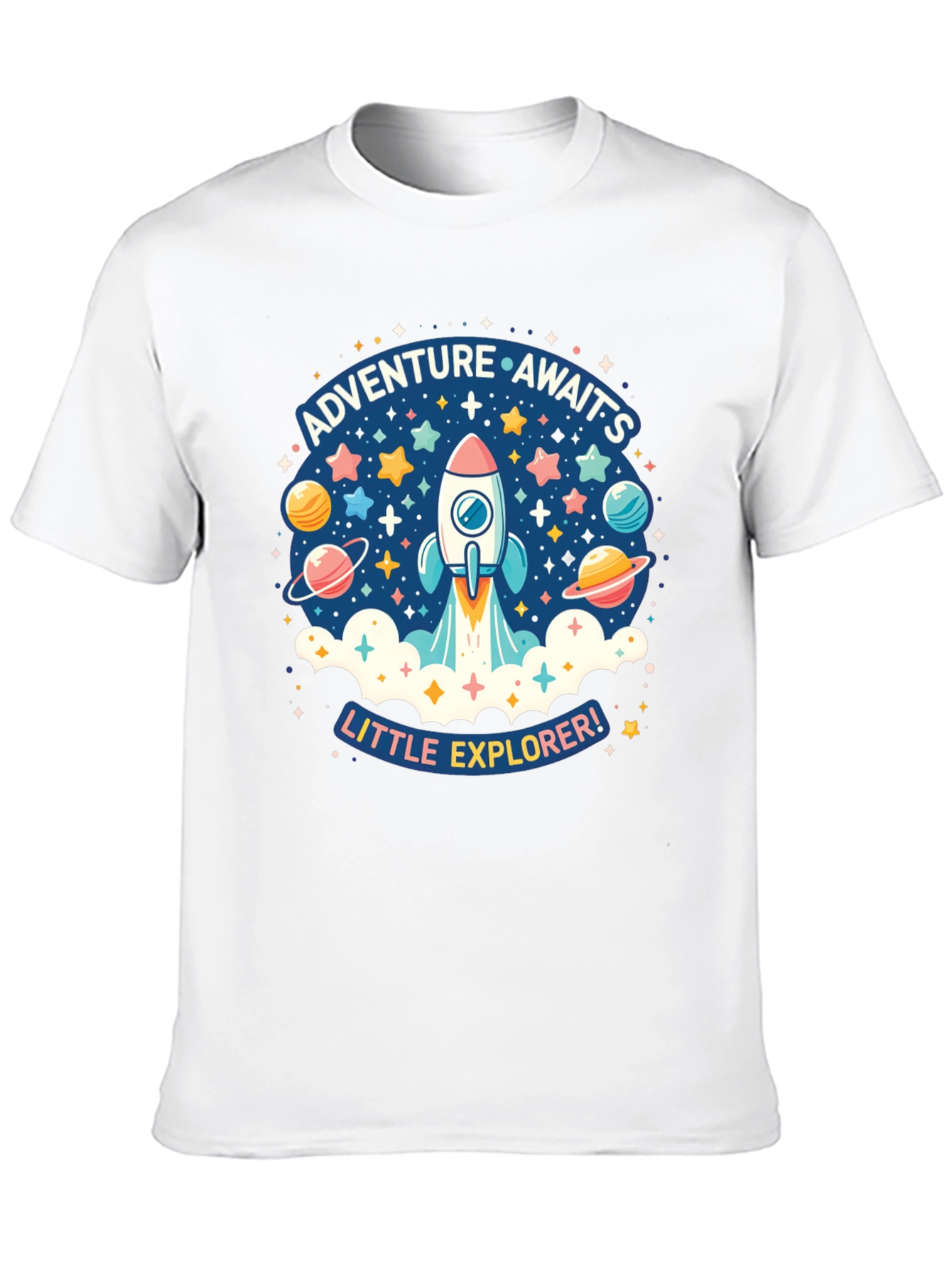 Adventure Awaits Little Explorer Kids T-Shirt