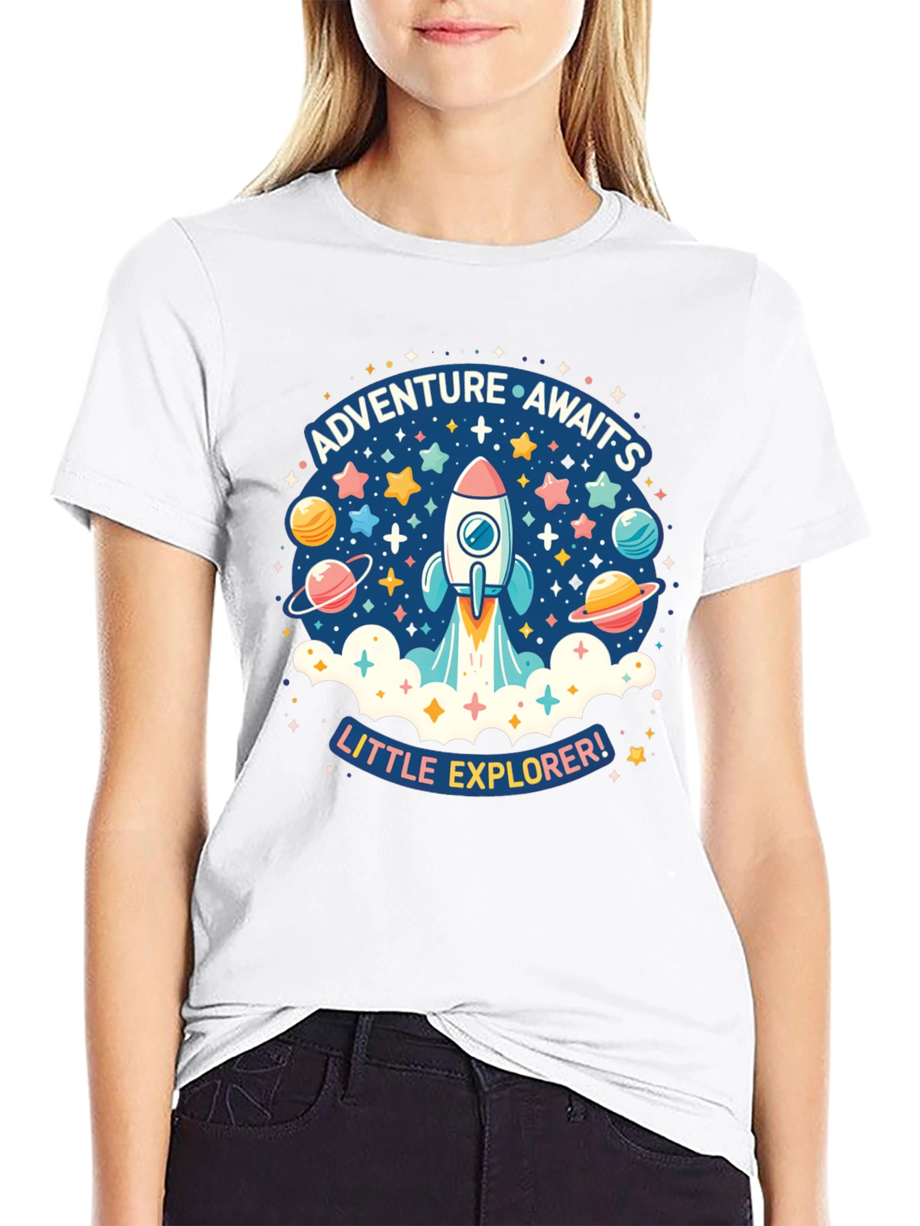 Adventure Awaits Little Explorer Kids T-Shirt