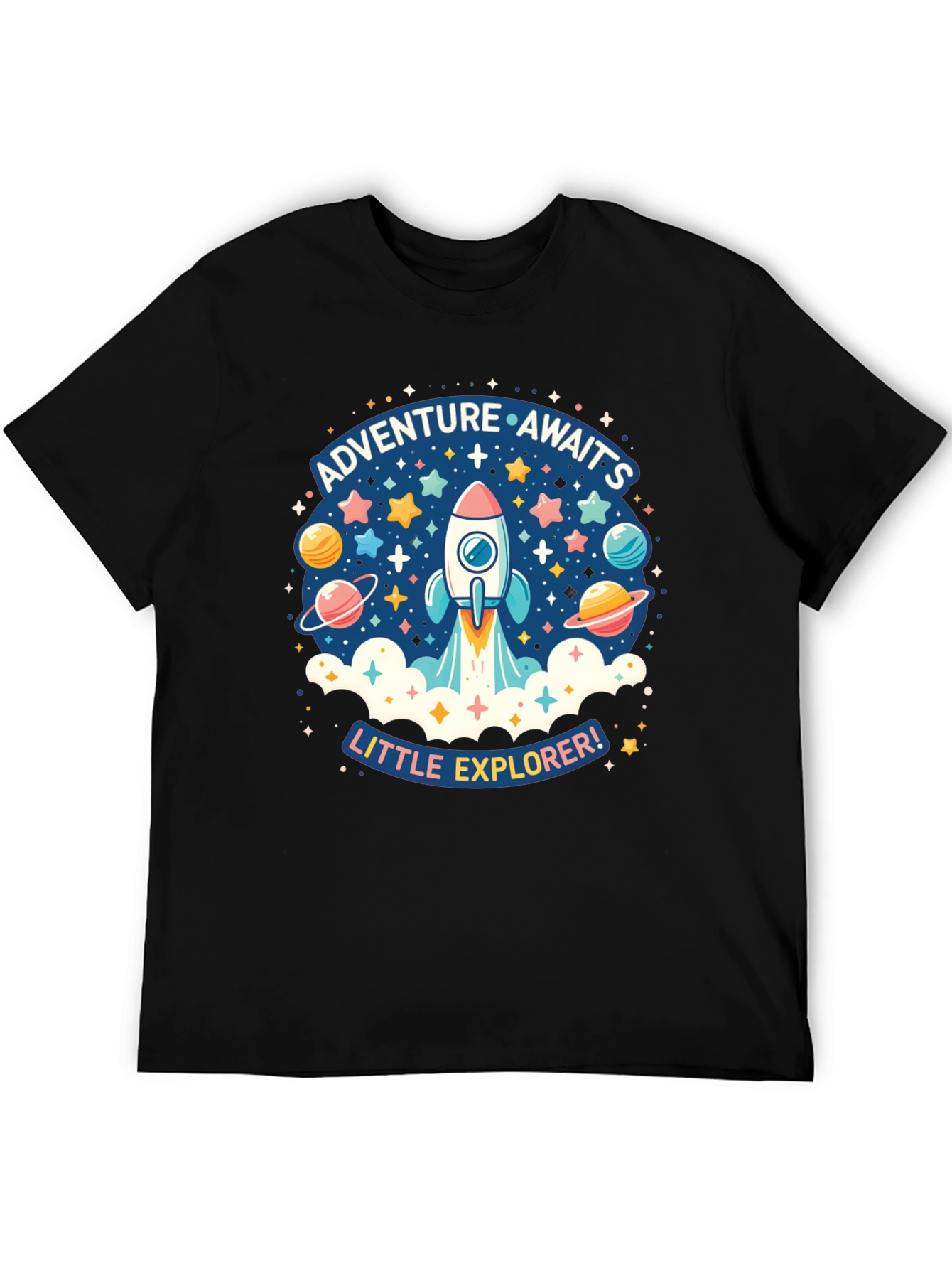 Adventure Awaits Little Explorer Kids T-Shirt