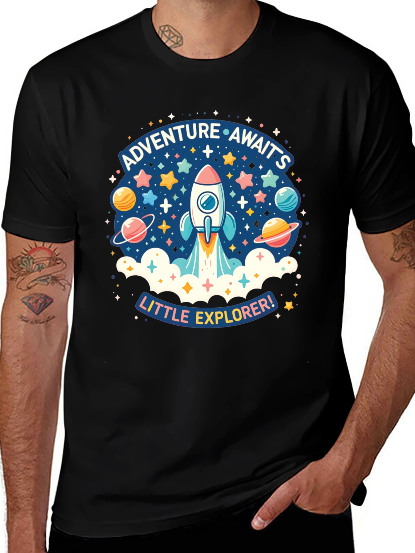 Adventure Awaits Little Explorer Kids T-Shirt