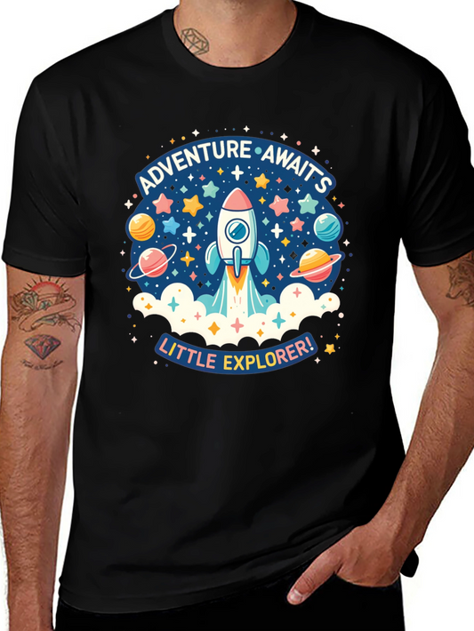 Adventure Awaits Little Explorer Kids T-Shirt