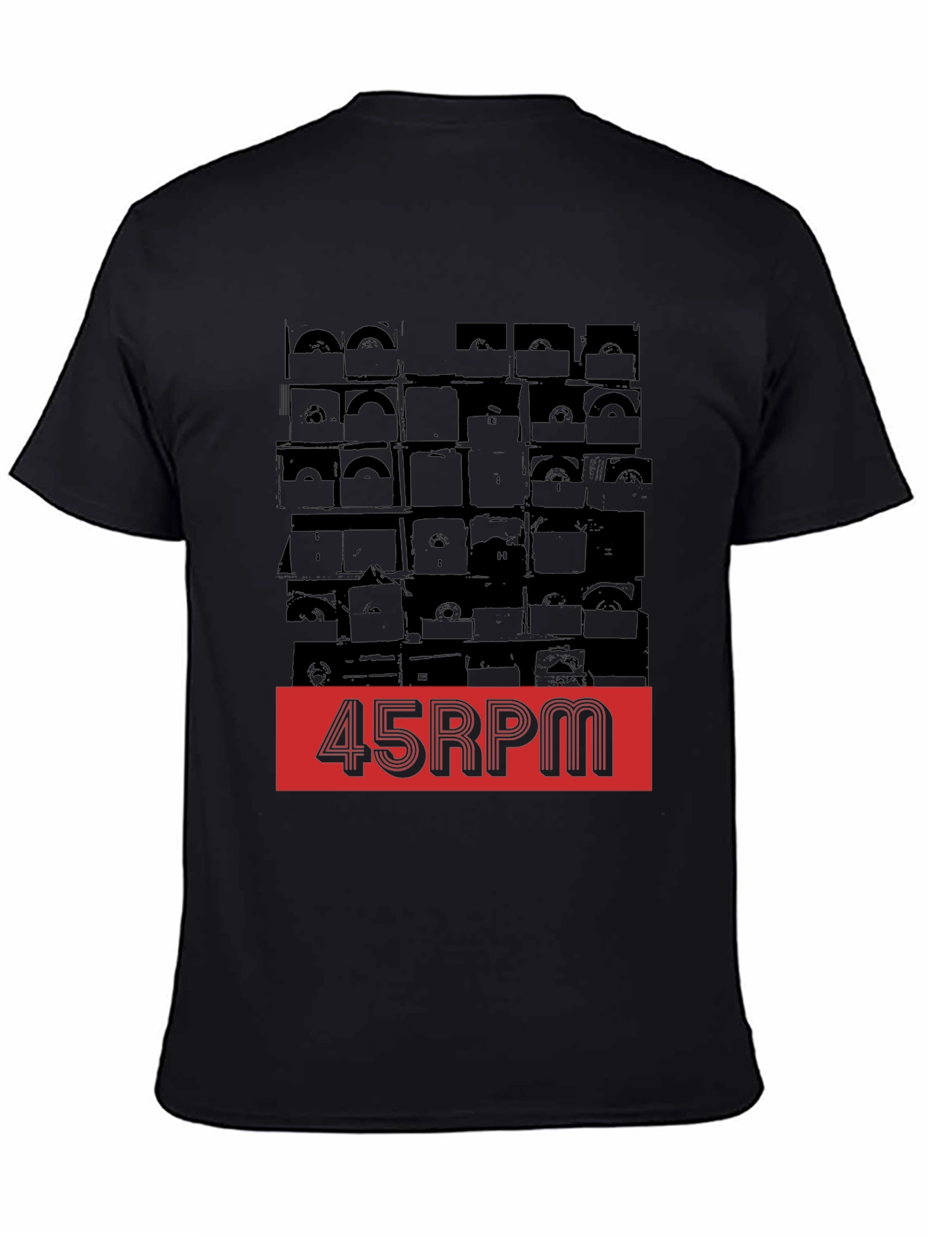 45 RPM Record Shelf Graphic Tee