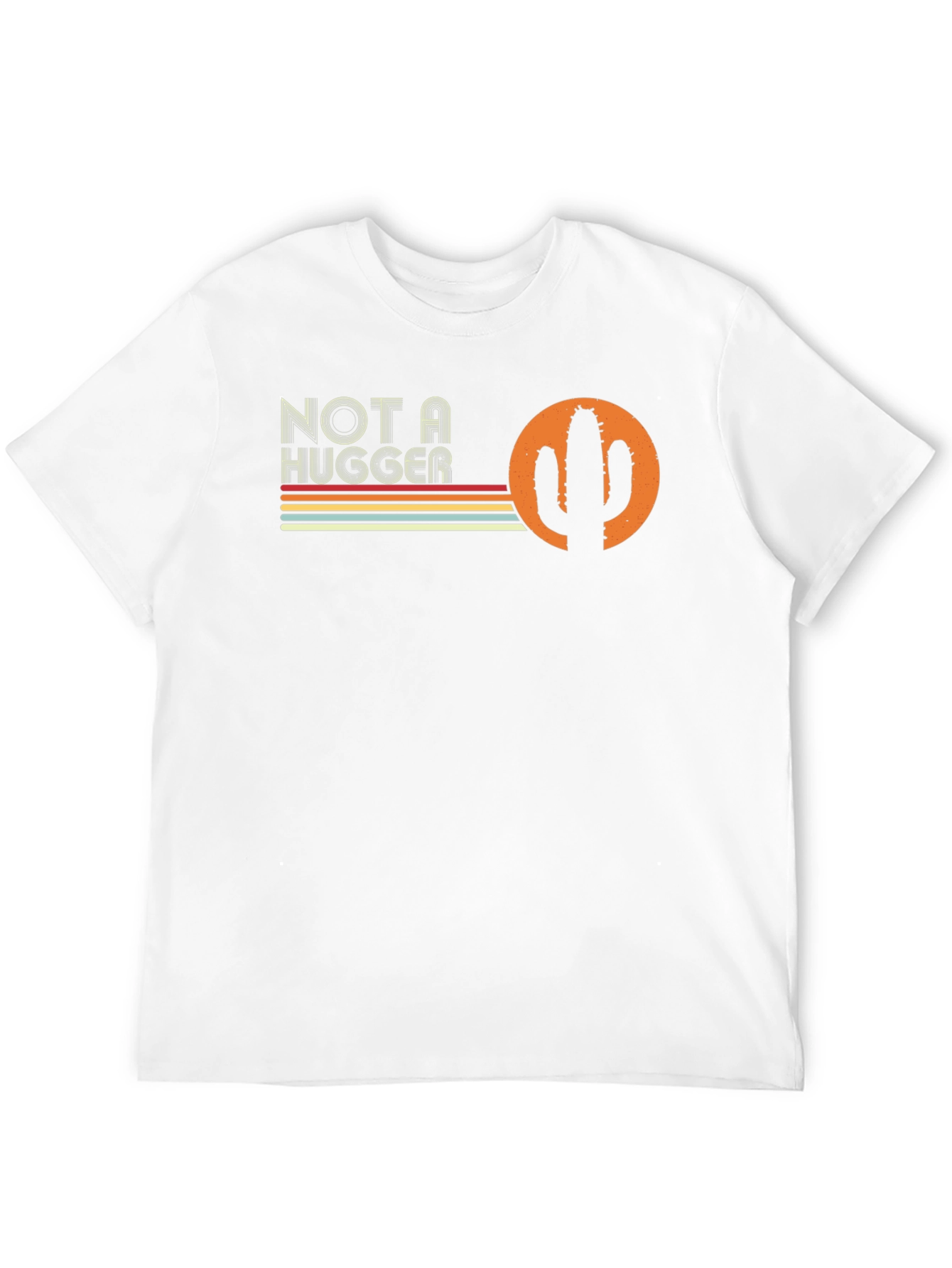 Not A Hugger Cactus Graphic Tee