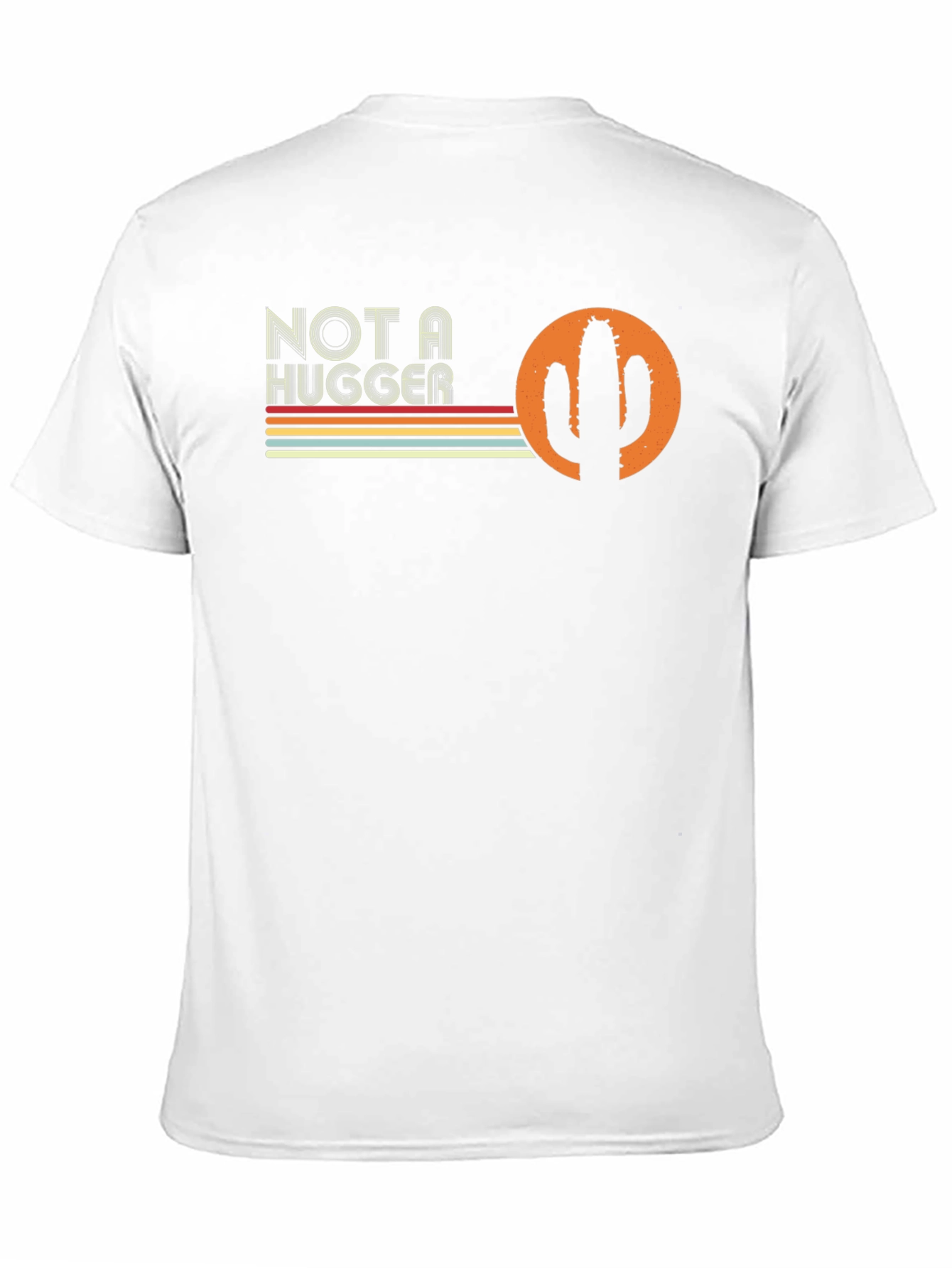 Not A Hugger Cactus Graphic Tee