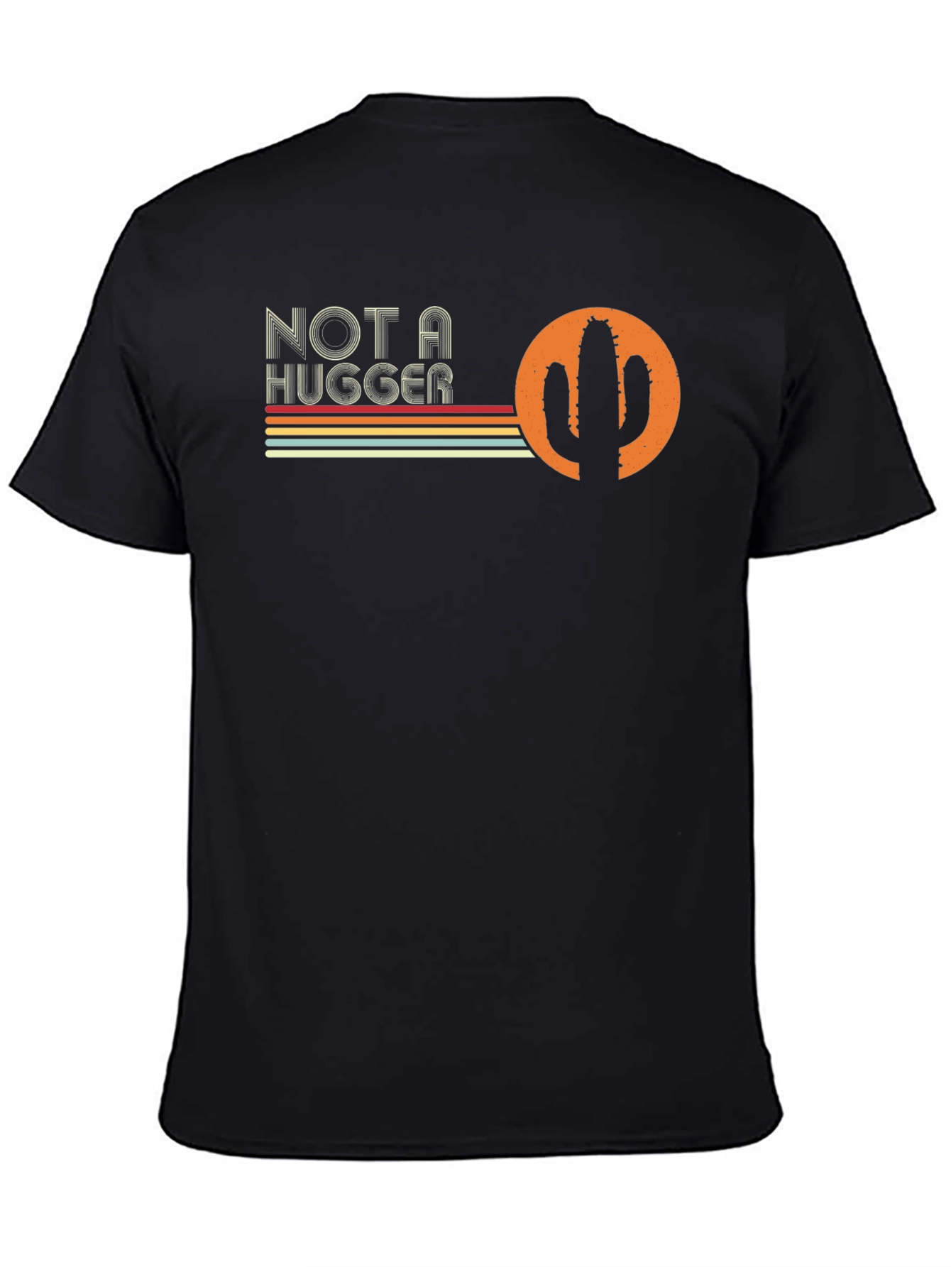 Not A Hugger Cactus Graphic Tee
