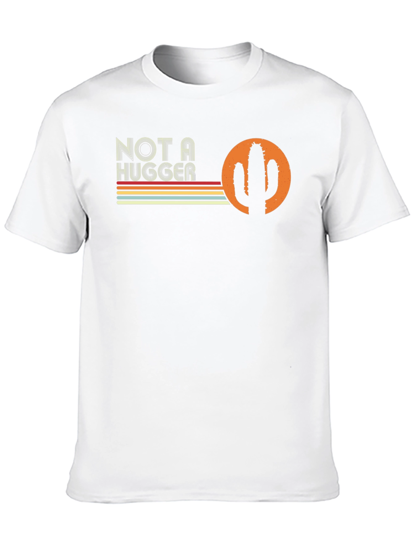 Not A Hugger Cactus Graphic Tee