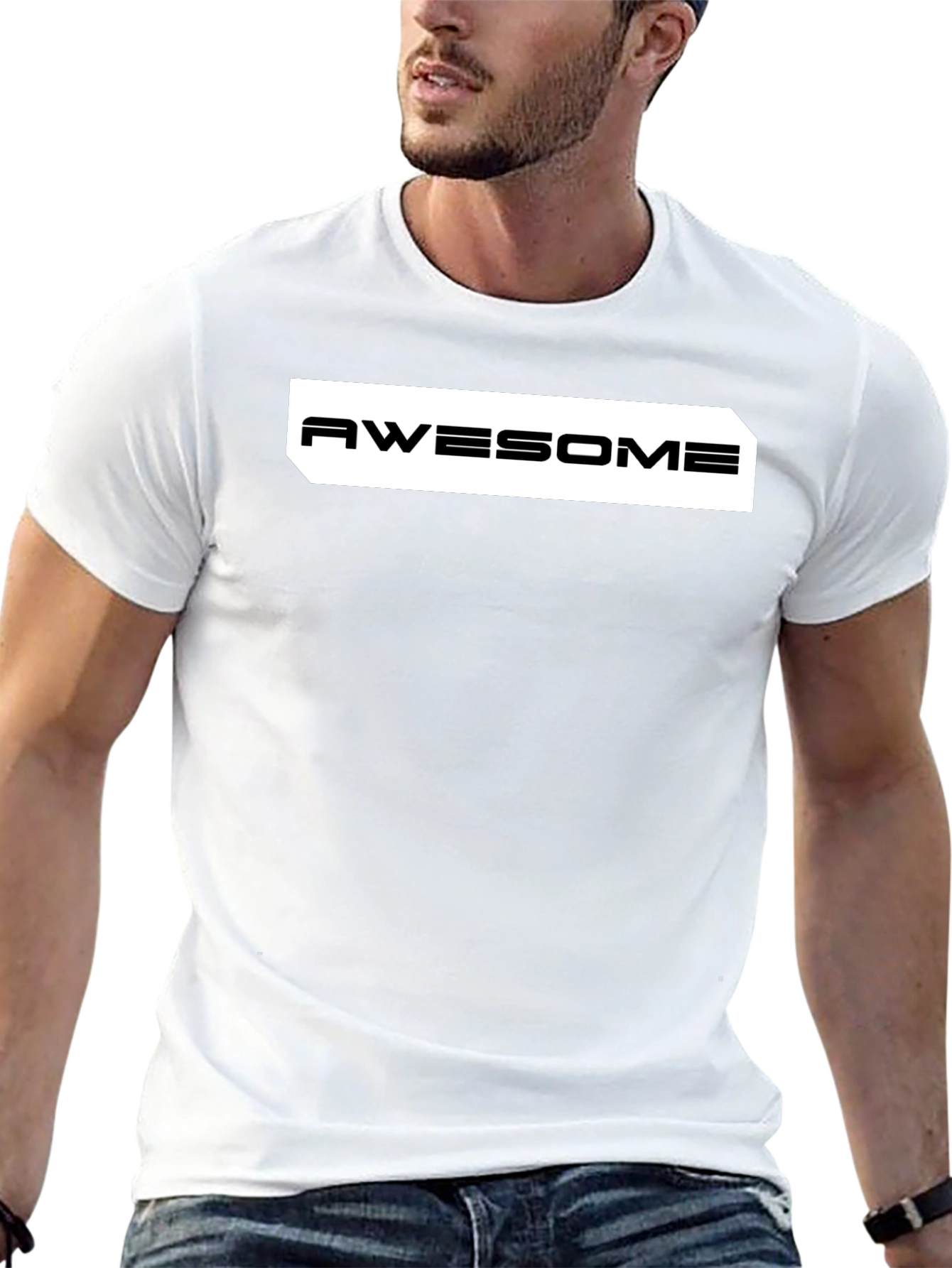 Awesome Graphic Tee - Classic Black T-Shirt