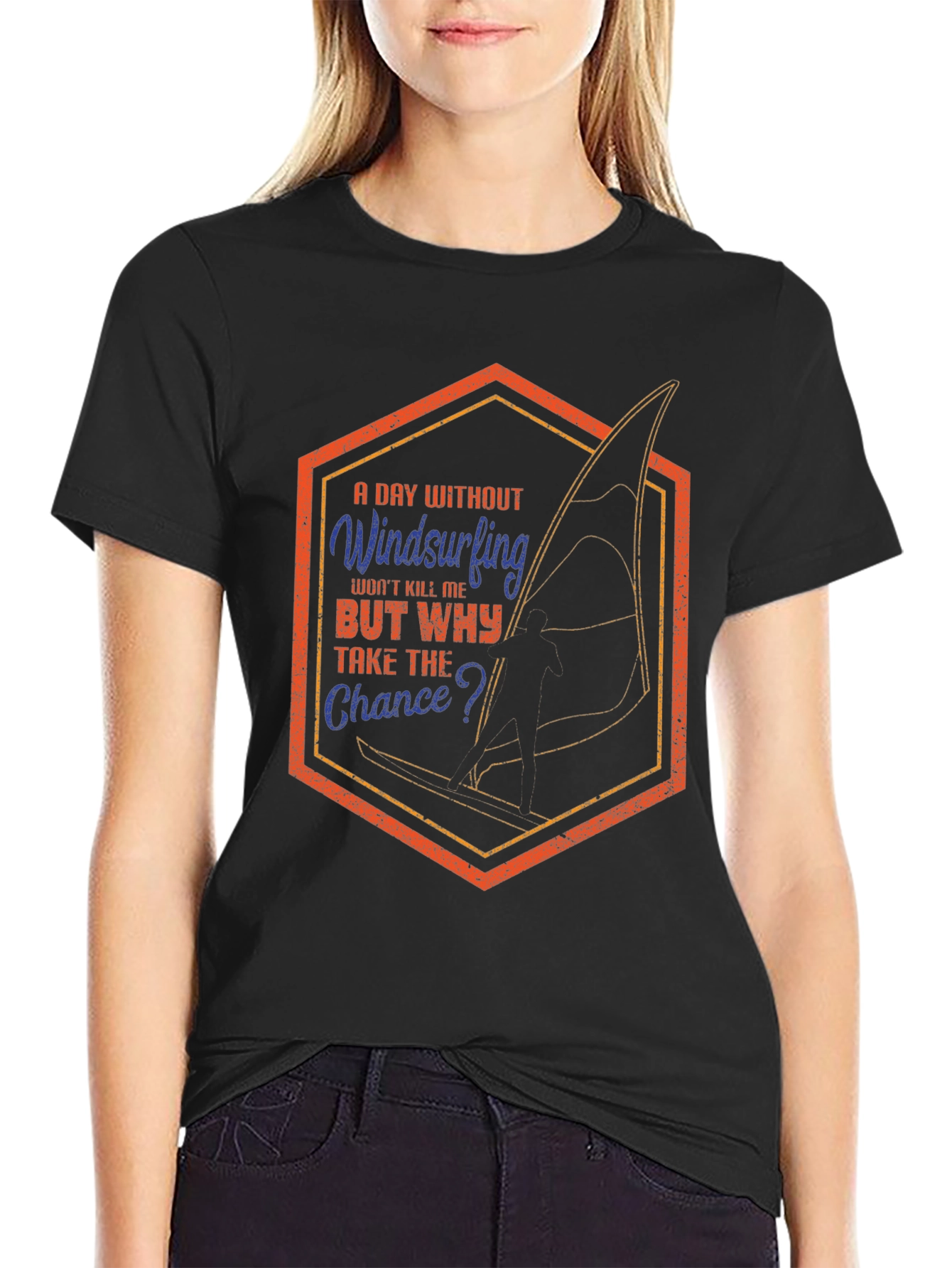 Windsurfing T-Shirt - A Day Without Windsurfing