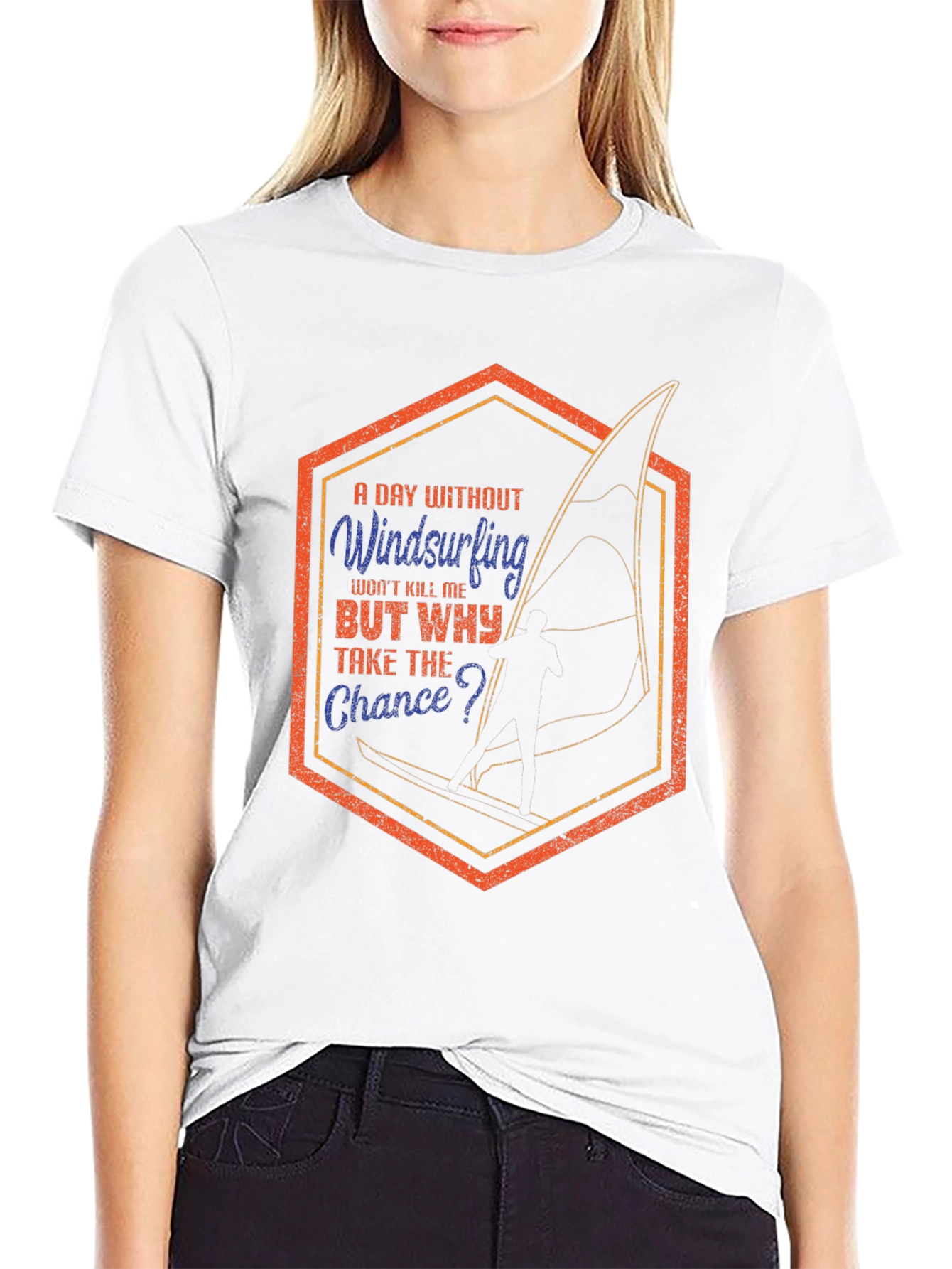 Windsurfing T-Shirt - A Day Without Windsurfing