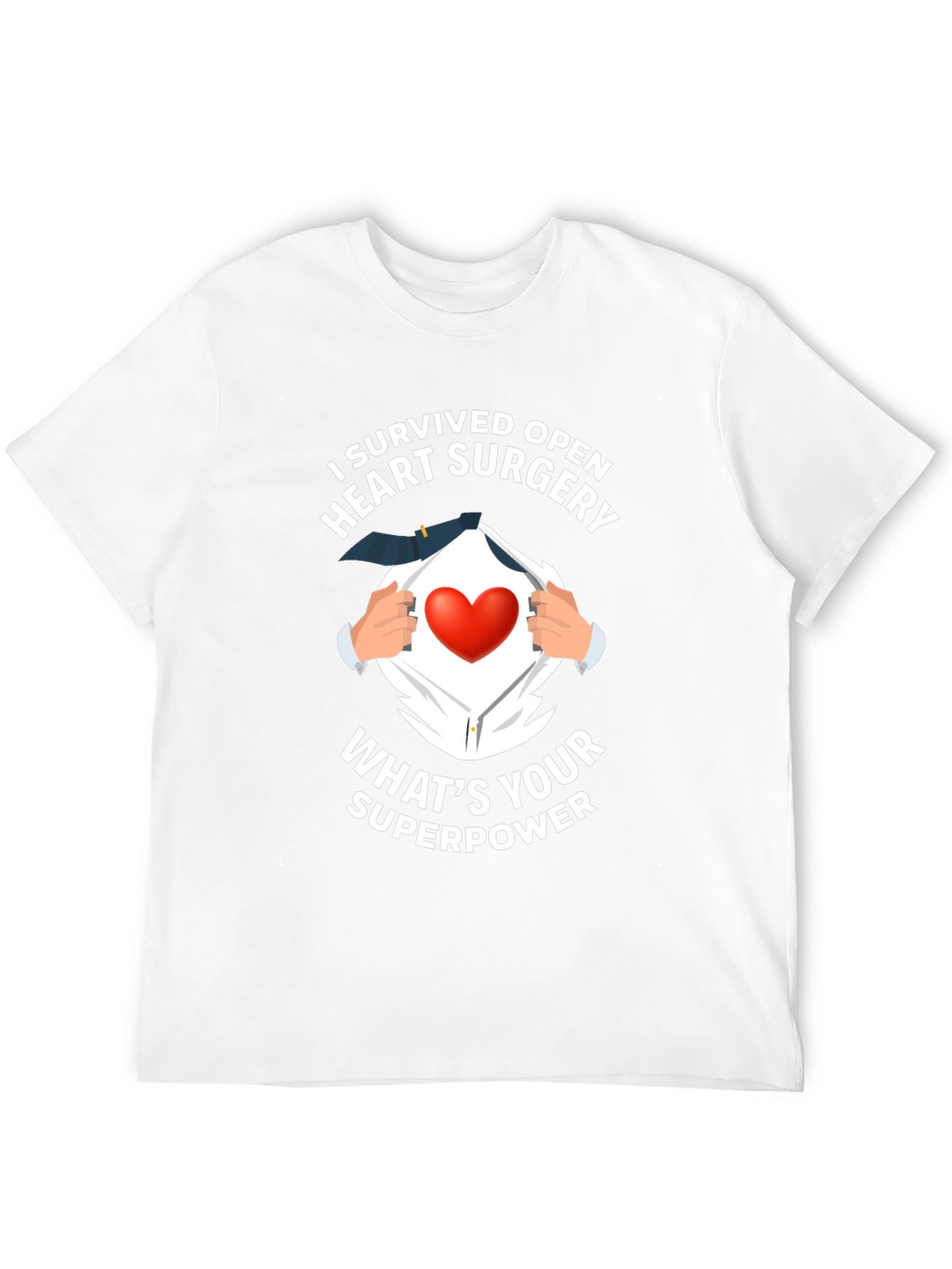 Heart Surgery Survivor Superpower T-Shirt
