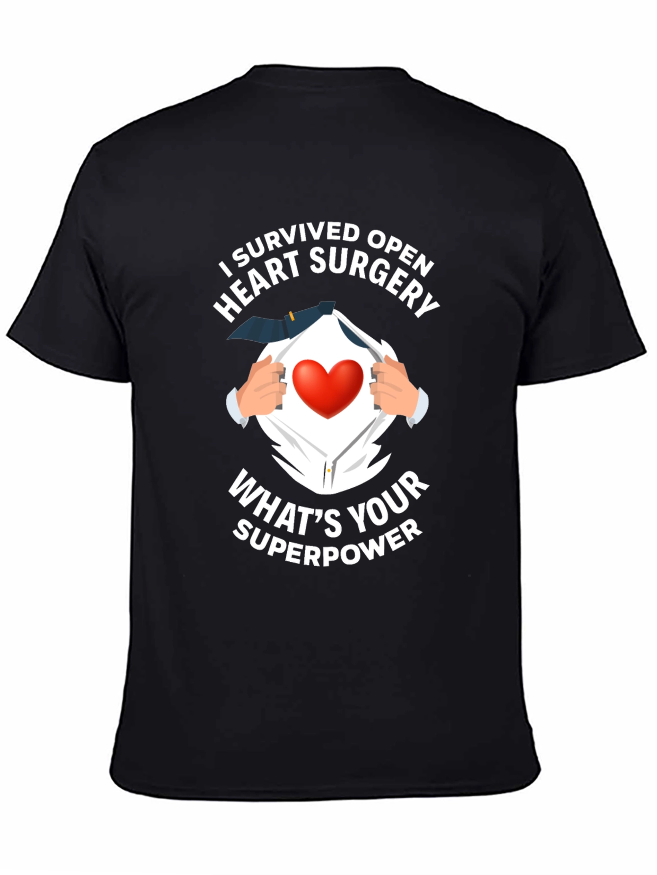 Heart Surgery Survivor Superpower T-Shirt
