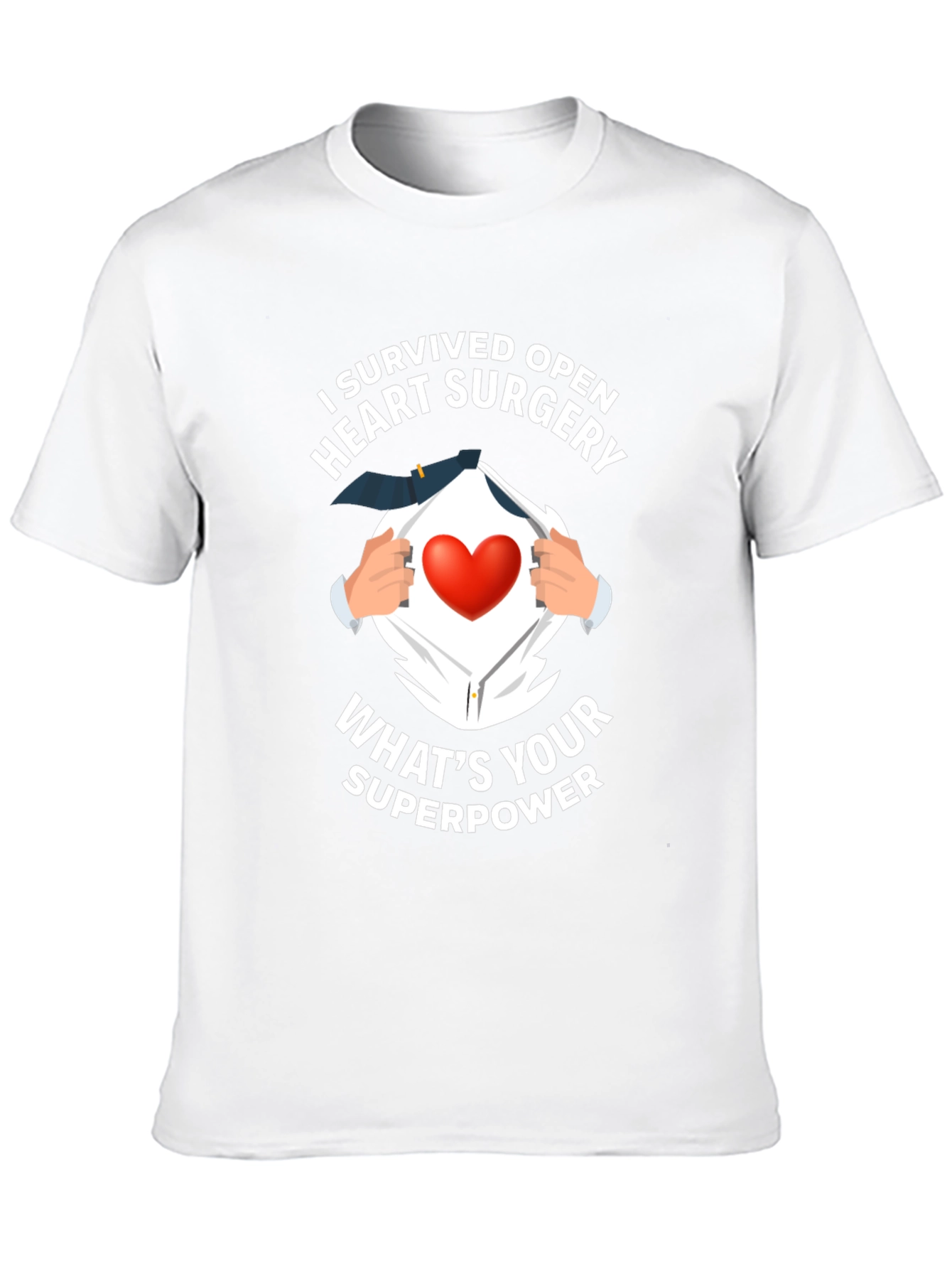 Heart Surgery Survivor Superpower T-Shirt